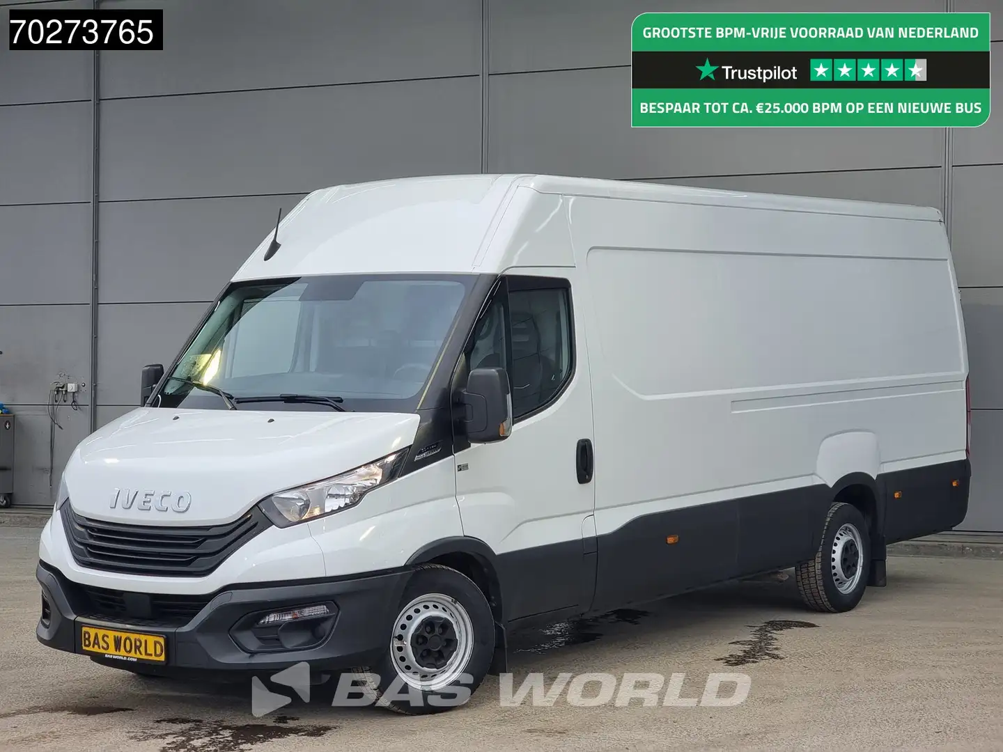 Iveco Daily 35S16 Automaat L3H2 Airco Parkeersensoren L4H2 16m Blanco - 1