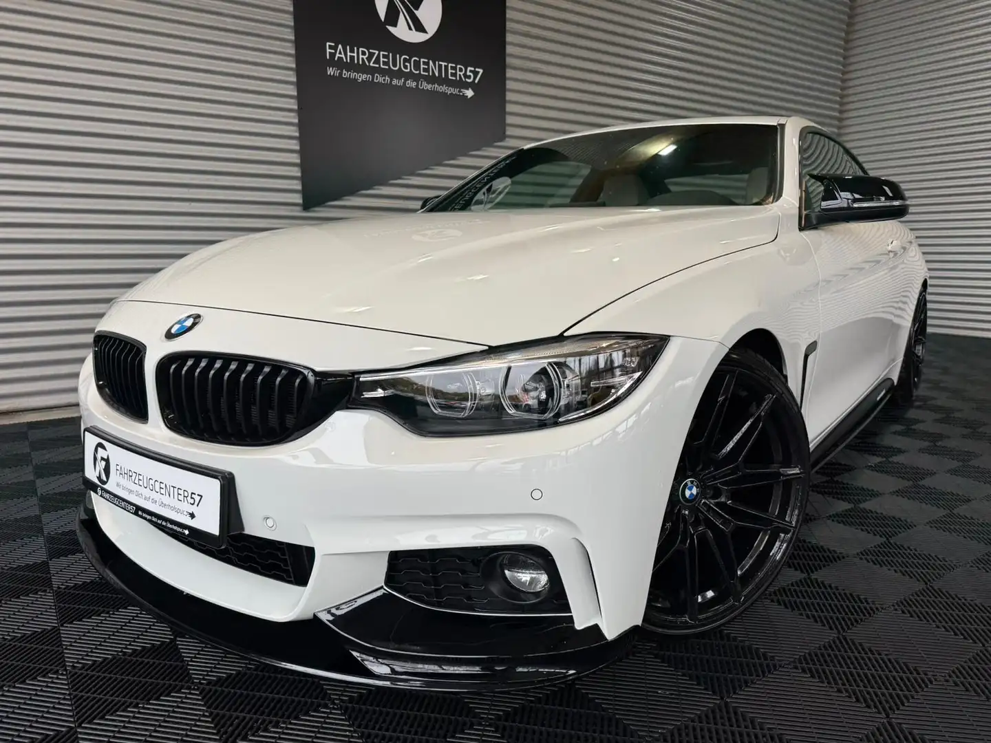 BMW 430 i Coupé M-PERFORMANCE/H&K/HUD/CARPLAY Blanc - 1