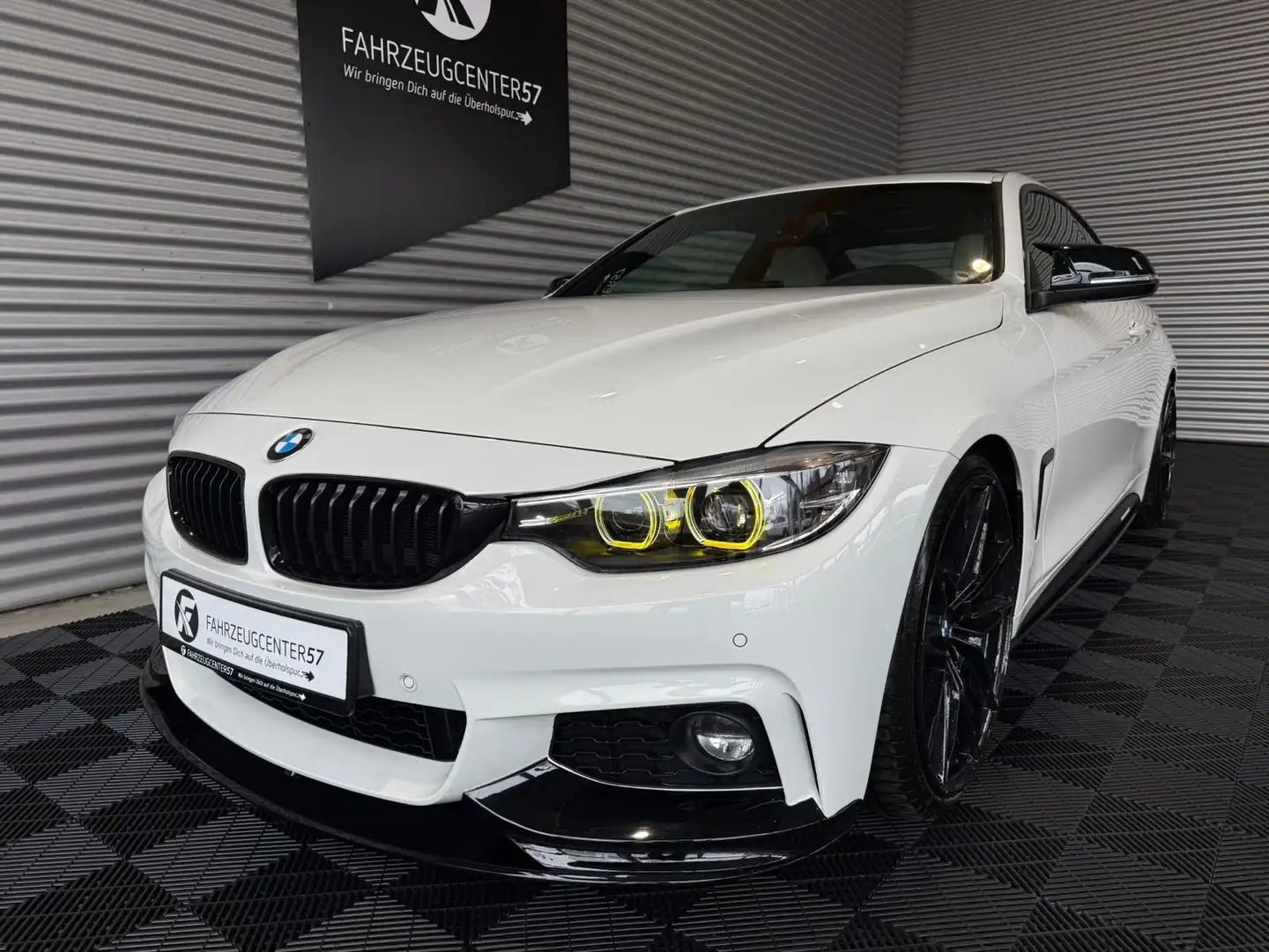 BMW 430 i Coupé M-PERFORMANCE/H&K/HUD/CARPLAY Blanc - 2