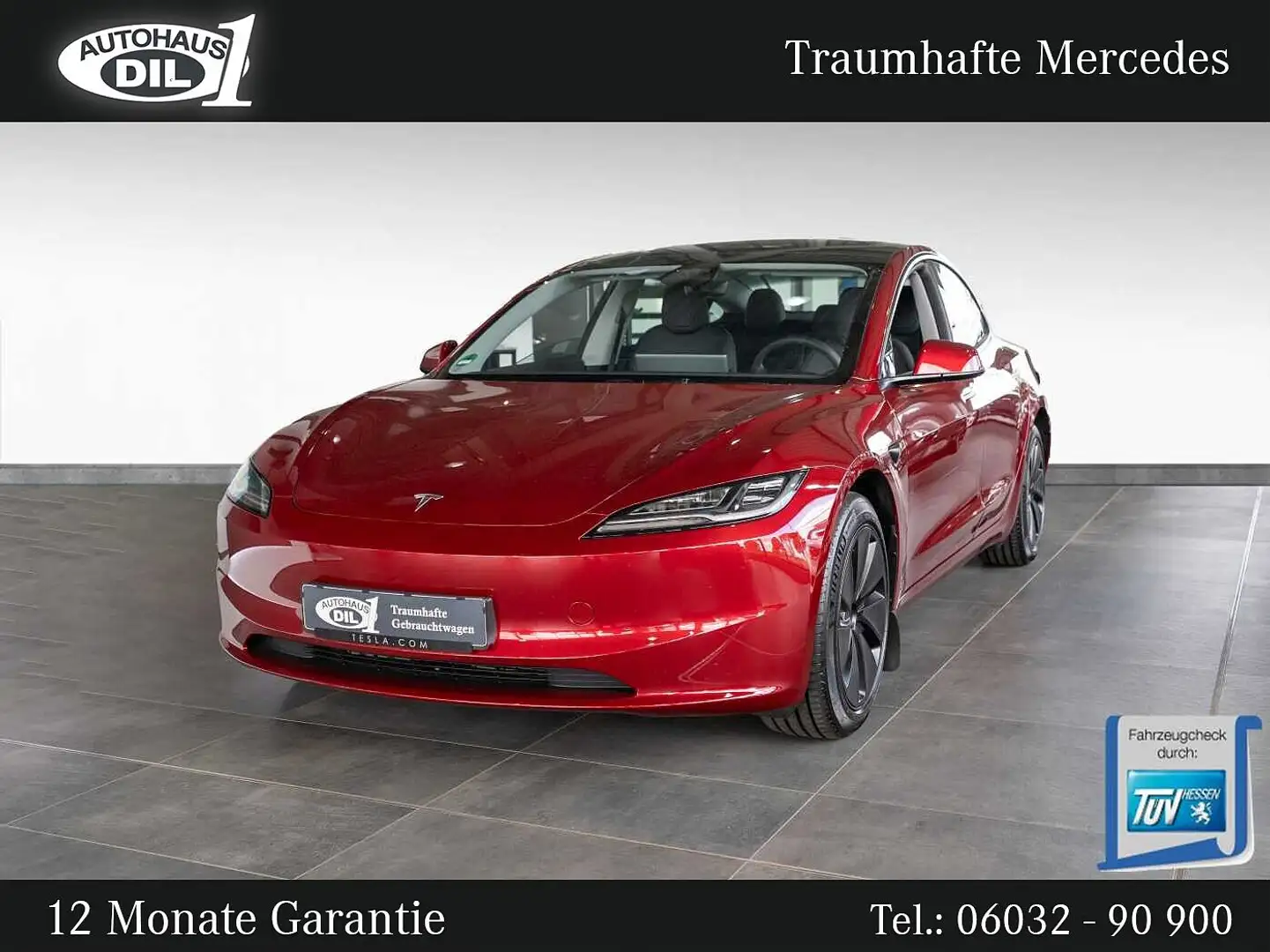 Tesla Model 3 Highland Rot - 1
