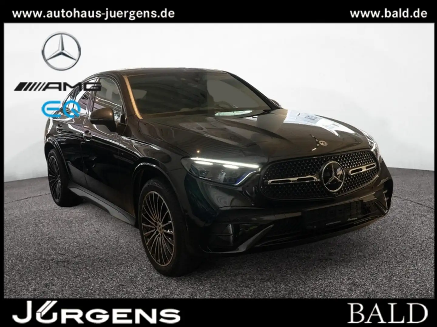 Mercedes-Benz GLC 220 d 4M Coupé AMG-Sport/Pano/Distr/Night/20 Black - 1
