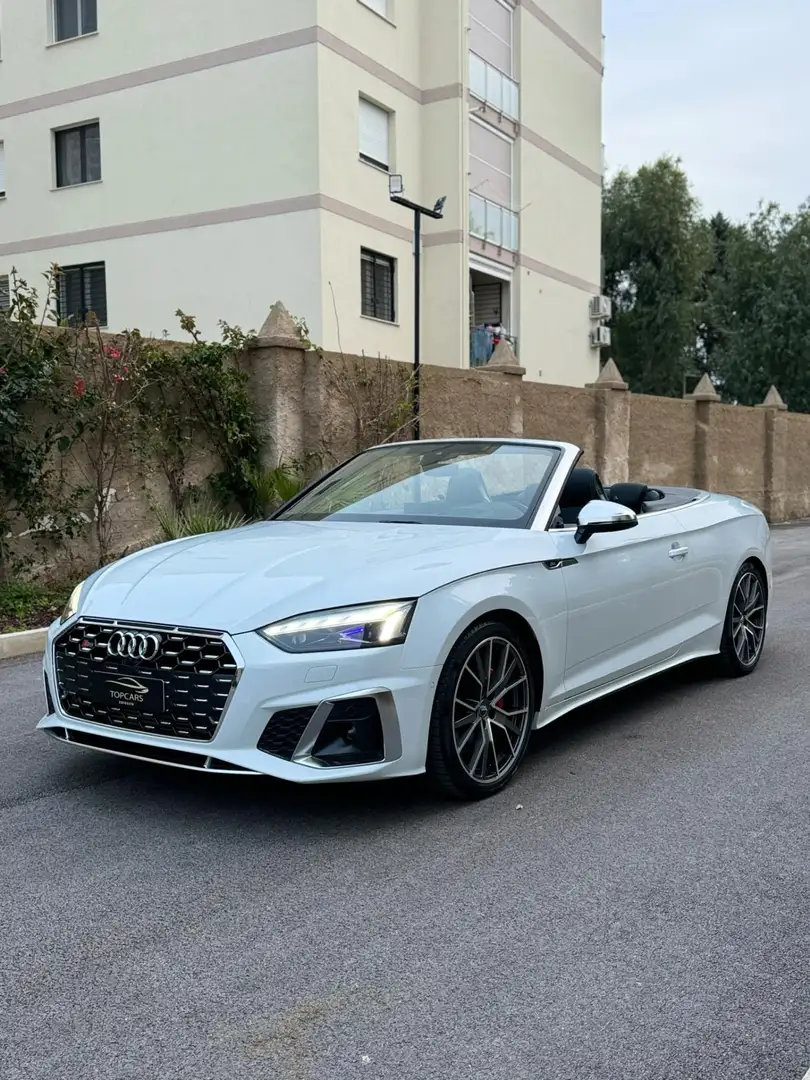 Audi S5 Cabrio Sport Attitude ✅️ BOLLO E SUPERBOLLO PAGATO Blanco - 2
