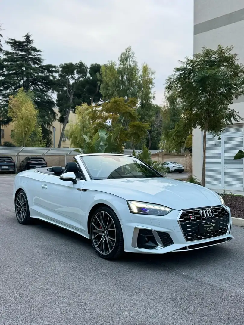 Audi S5 Cabrio Sport Attitude ✅️ BOLLO E SUPERBOLLO PAGATO Blanco - 1