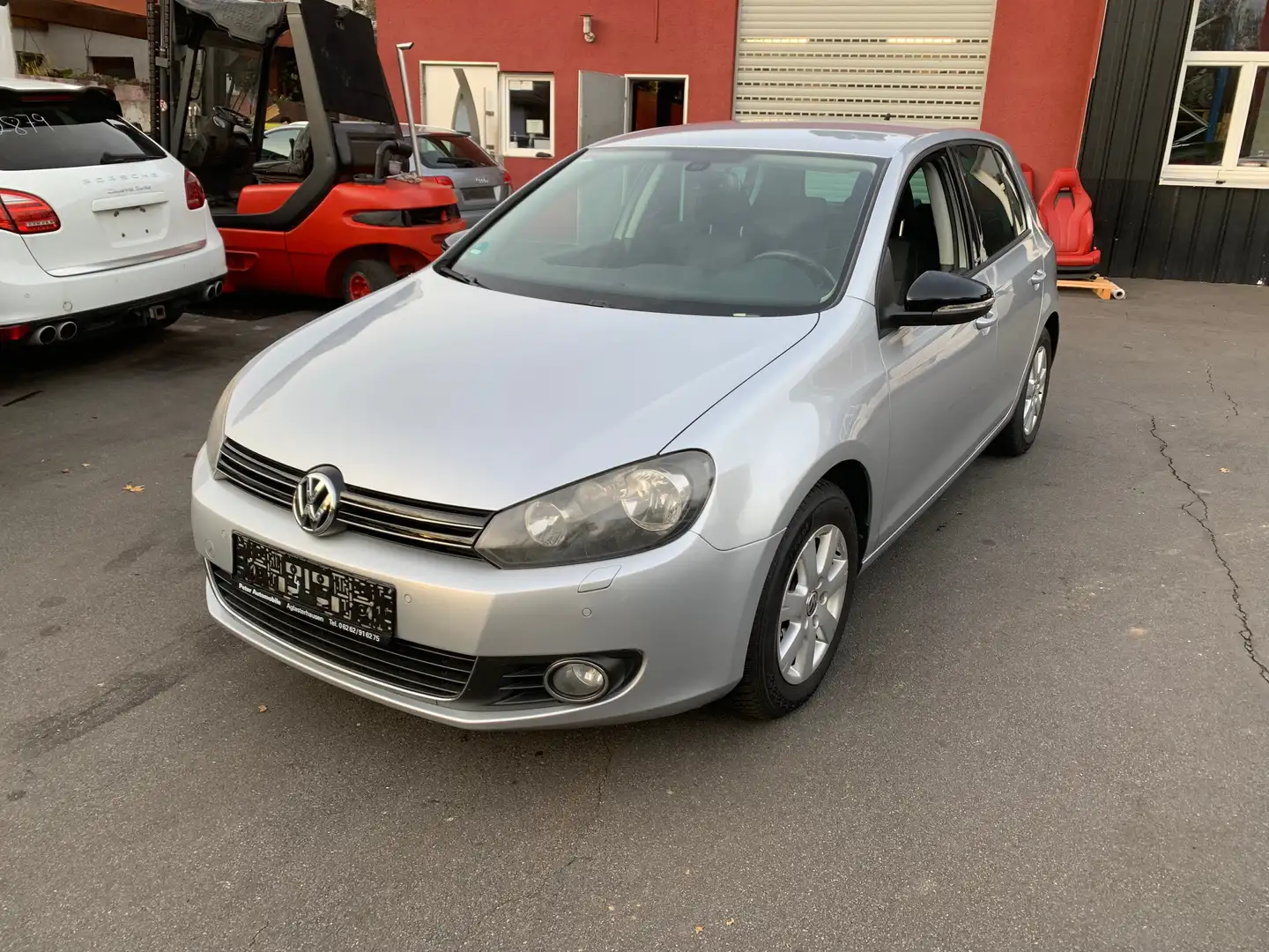 Volkswagen Golf Style*TÜV/INSP NEU*NAVI*PDC*SHZ*AUX*TPM*AHK* Grau - 2