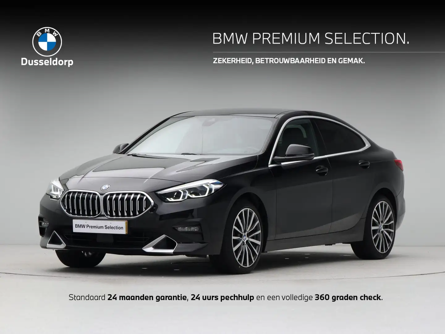 BMW 218 2 Serie Gran Coupé 218i High Executive Noir - 1