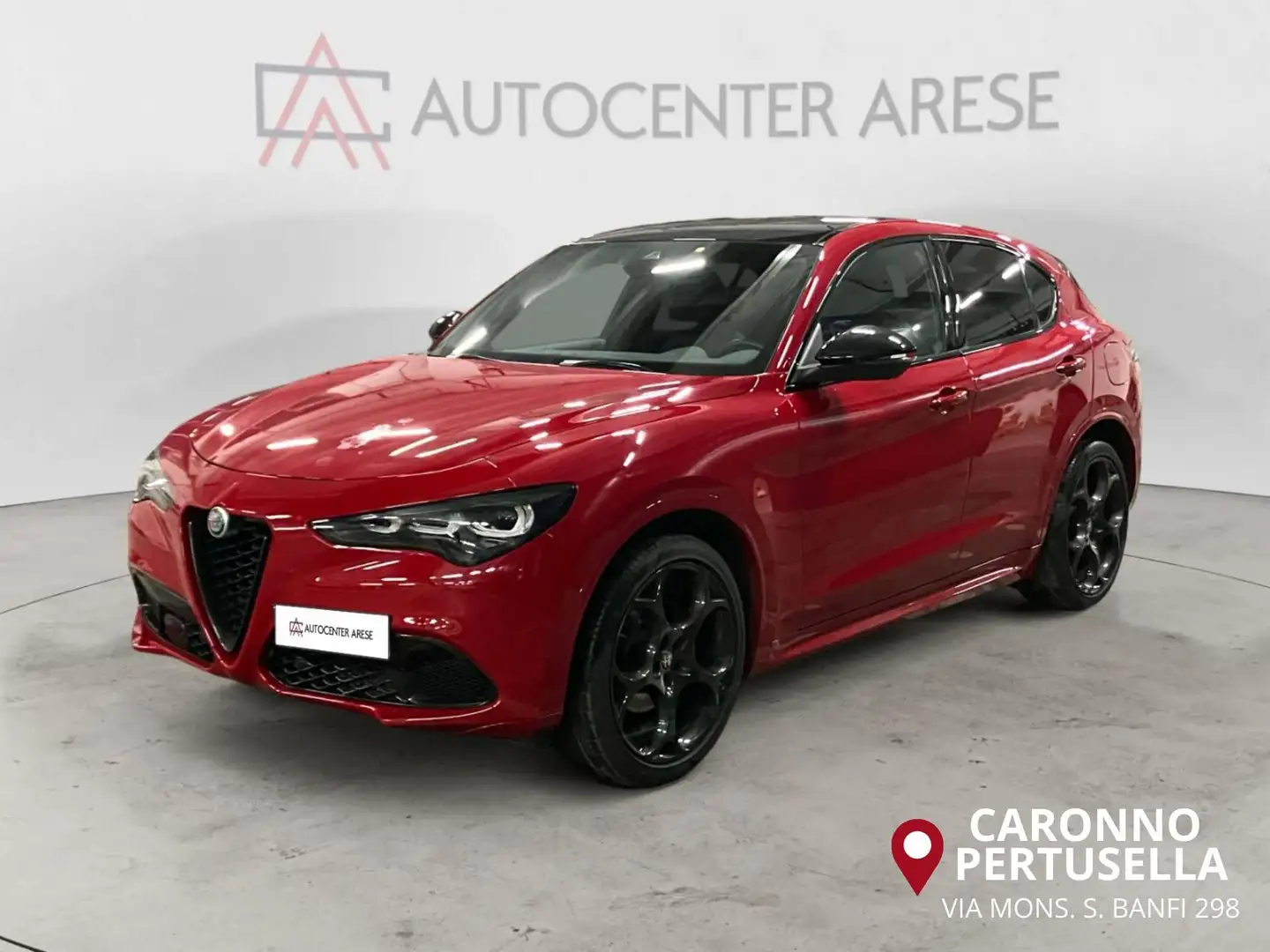 Alfa Romeo Stelvio 2.2 Turbodiesel 210 CV AT8 Q4 Tributo Italiano Rosso - 1