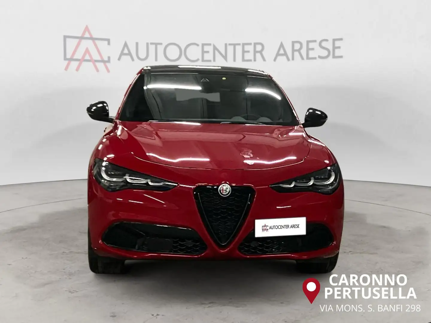 Alfa Romeo Stelvio 2.2 Turbodiesel 210 CV AT8 Q4 Tributo Italiano Rosso - 2