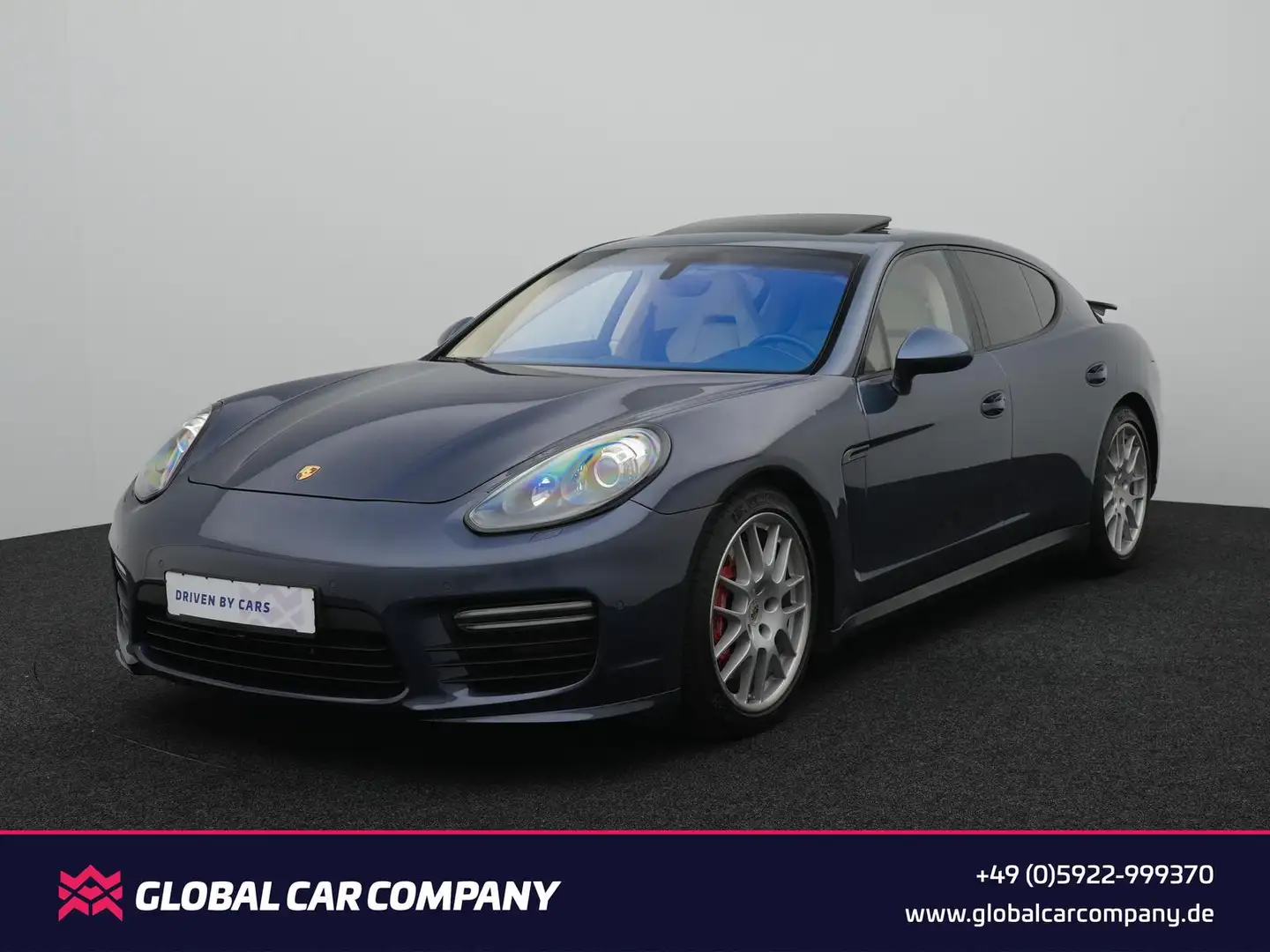 Porsche Panamera GTS,XENON,DACH,MEMO,LUFT,360°,AHK Niebieski - 1