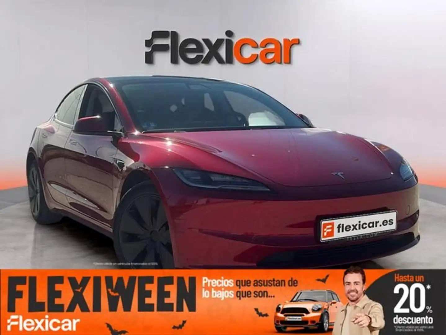 Tesla Model 3 RWD Burdeos - 1