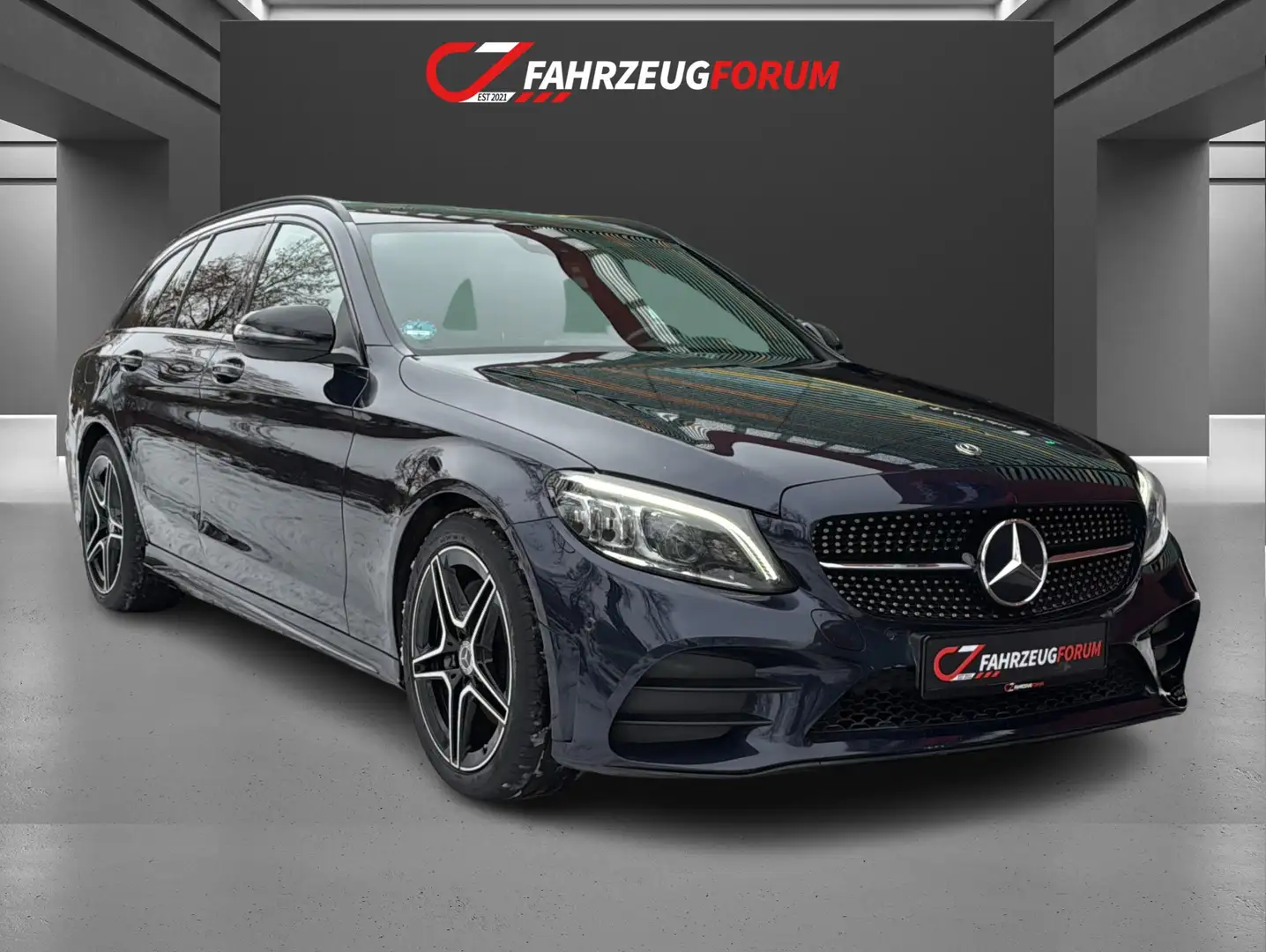 Mercedes-Benz C 220 d T*AMG*Night-Paket*Head-up*AHK Blau - 2