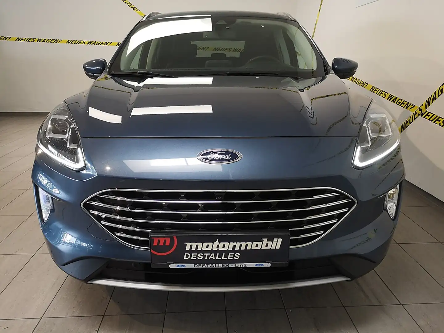 Ford Kuga 2,5 Duratec FHEV AWD Titanium X Aut. Blau - 2