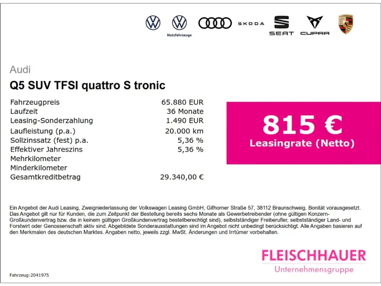 Audi Q5 SUV TFSI quattro S tronic 3