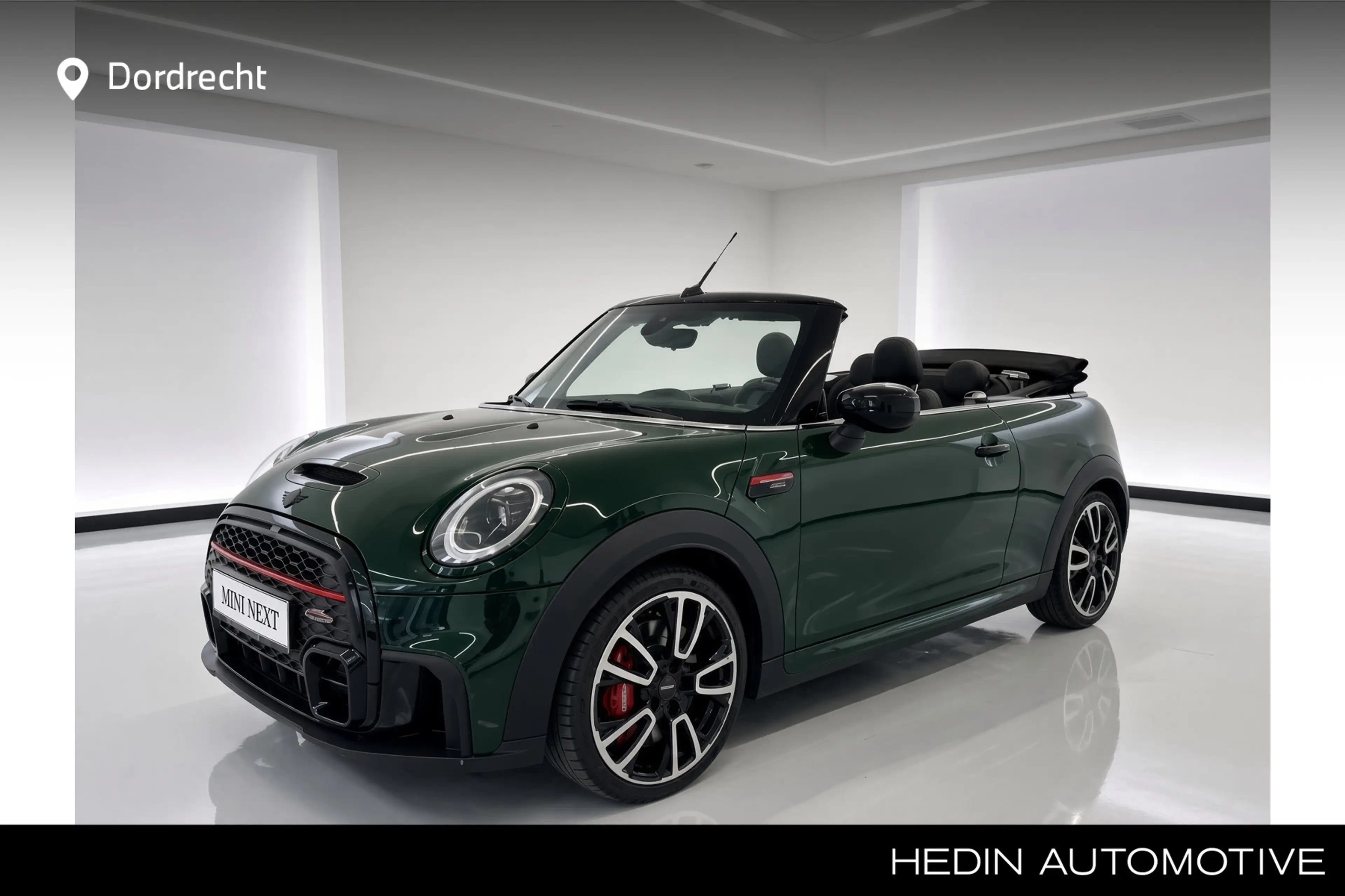 MINI John Cooper Works Cabrio 2.0 JCW | 231 pk | Rebel Green | Active Cruise Con