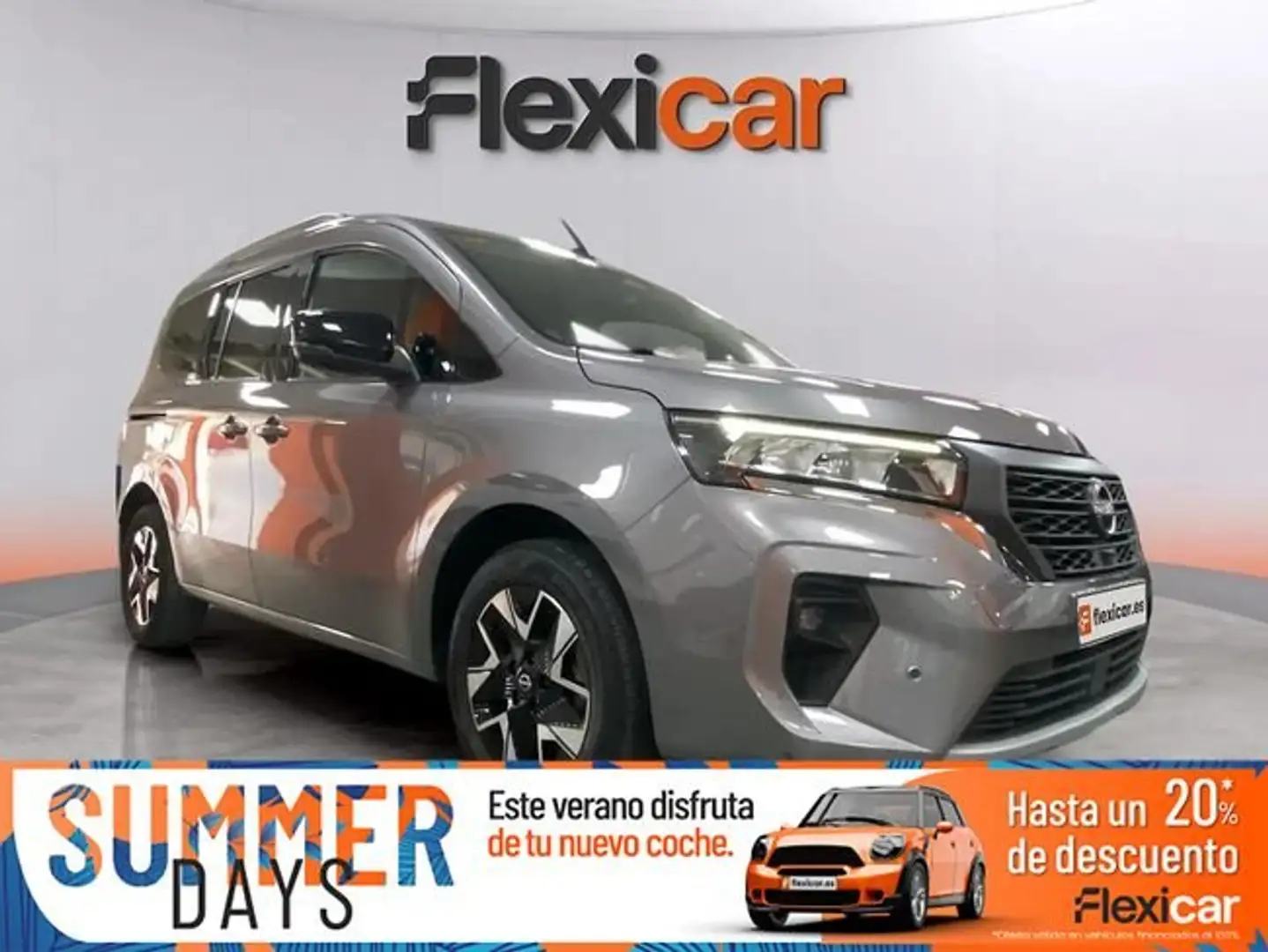 Nissan Townstar 5+plazas+1.3G+96kW+L1+Acenta Gris - 1