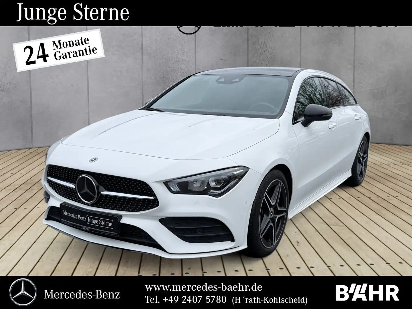 Mercedes-Benz CLA 250 CLA 250 Shooting Brake AMG/Pano/Night/Navi/18'' Weiß - 1