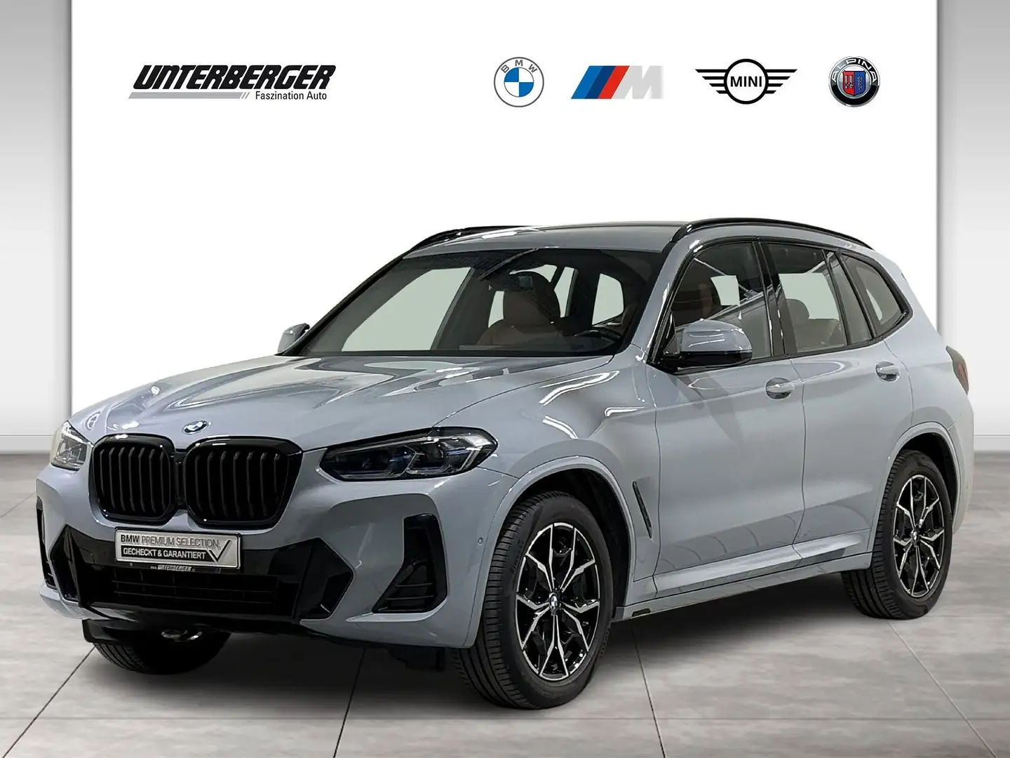 BMW X3 xDrive20d M Sportpaket Standhzg AHK HUD HiFi Grau - 1