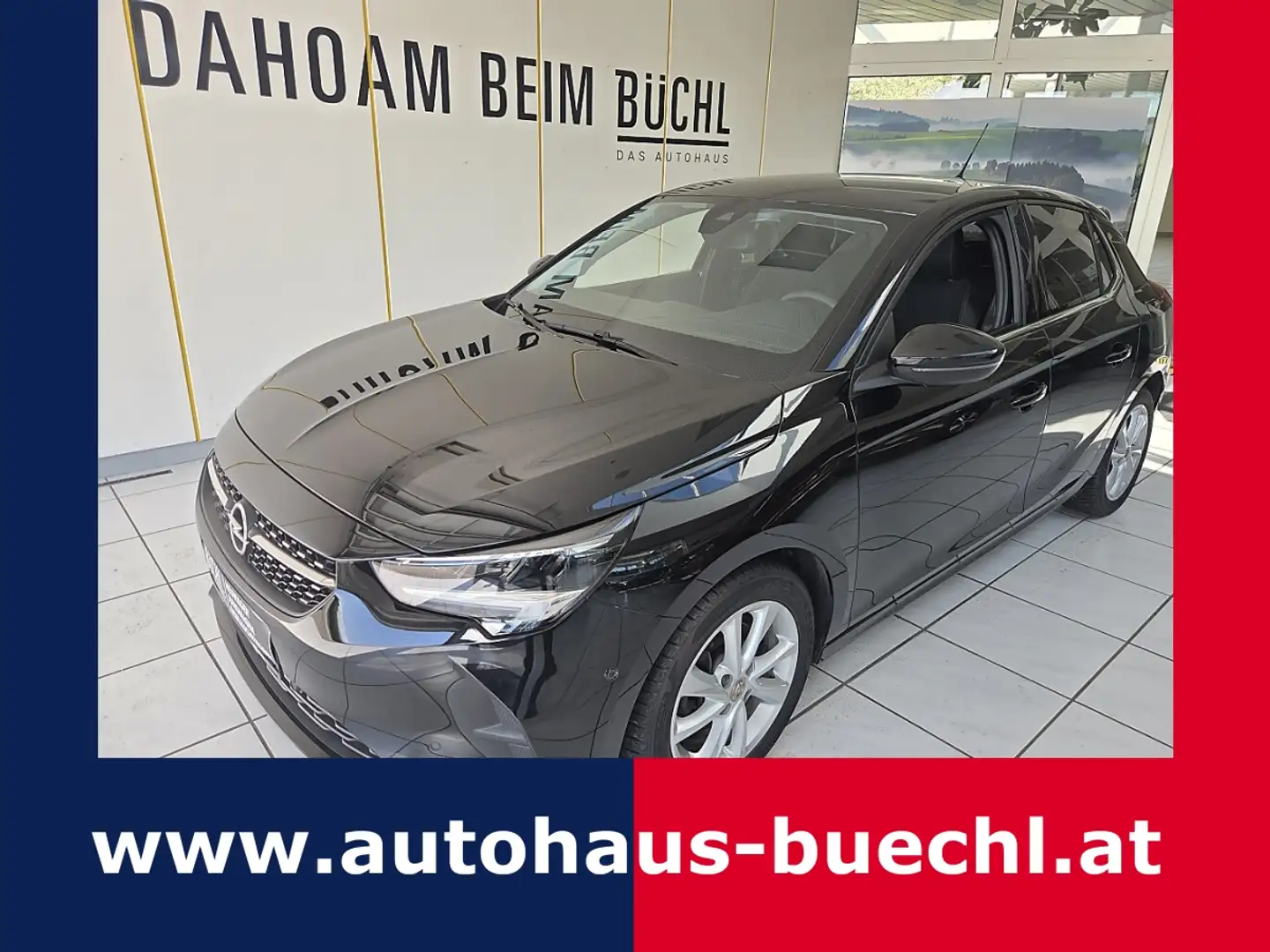 Opel Corsa 1,2 Elegance Aut. Schwarz - 1