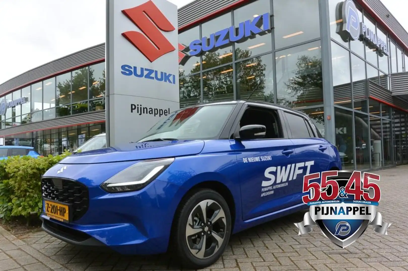 Suzuki Swift 1.2 Style 5-deurs Smart hybrid Navigatie/Camera/Cr Blue - 1