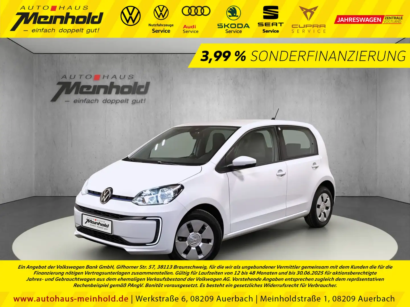 Volkswagen e-up! Move, LED Scheinwerfer Kamera, Sitzheizung Blanc - 1
