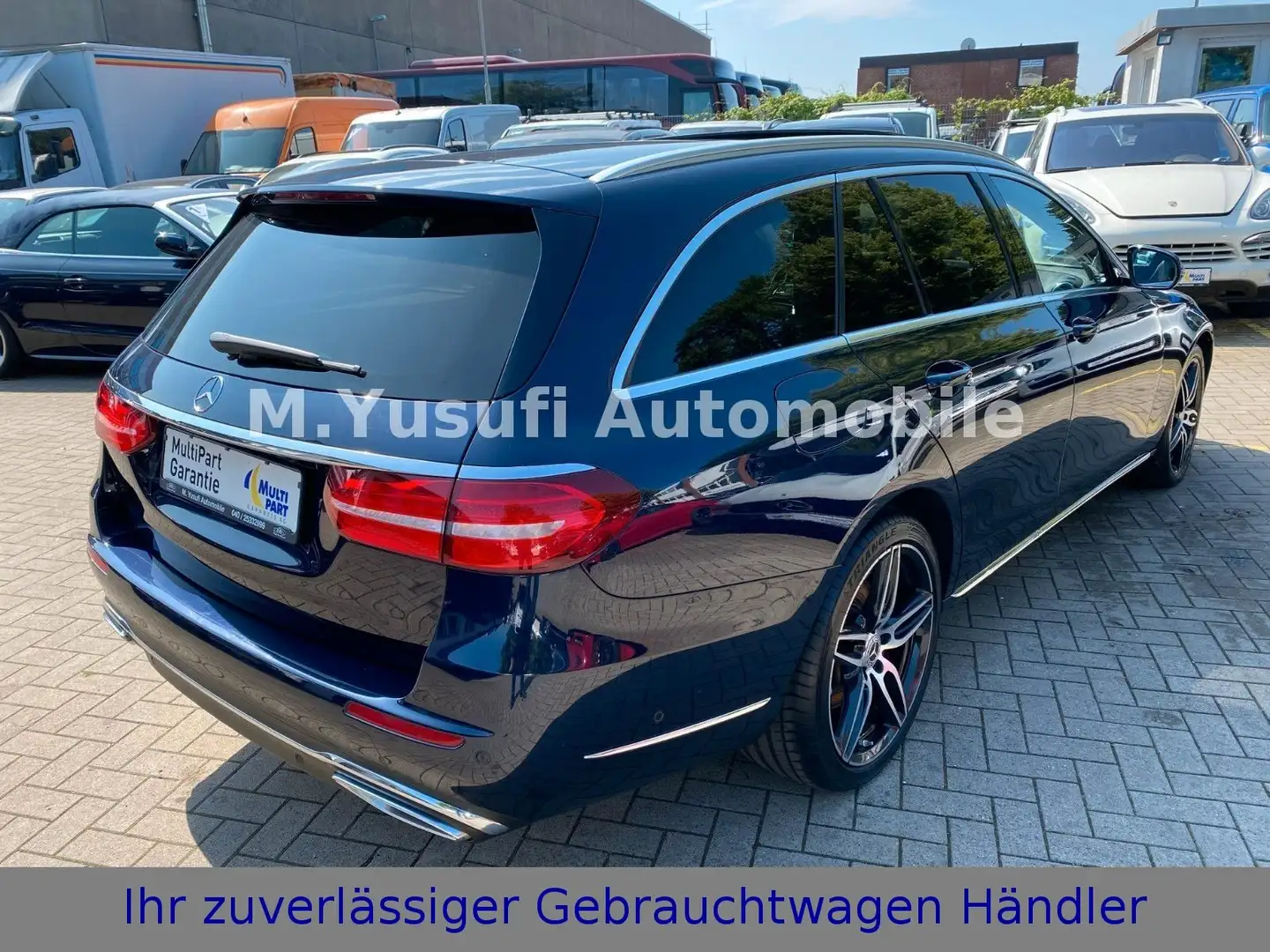 Mercedes-Benz E 400 d T 4MATIC 9G-TR. DISTRONIC|PANORAMA|360° Bleu - 2