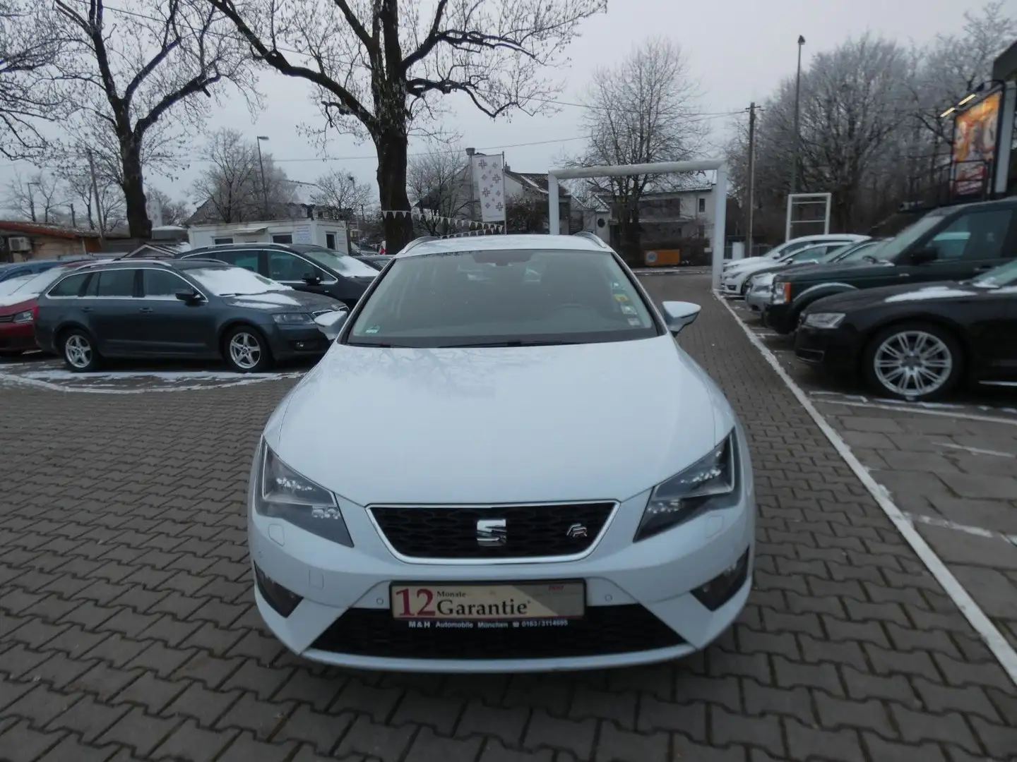SEAT Leon ST FR*TDI*NAVI*LED*EURO 6 Bílá - 2