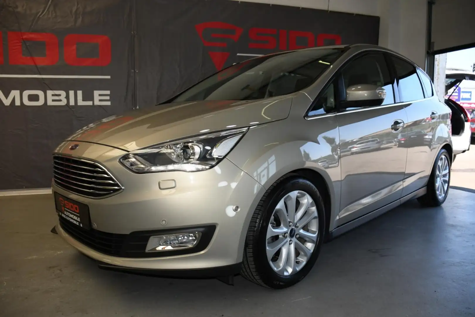 Ford C-Max 1.5 EcoB. Titani. B.XEN*NAV*CAM*KEY*BT*SHZ Klima Silber - 2