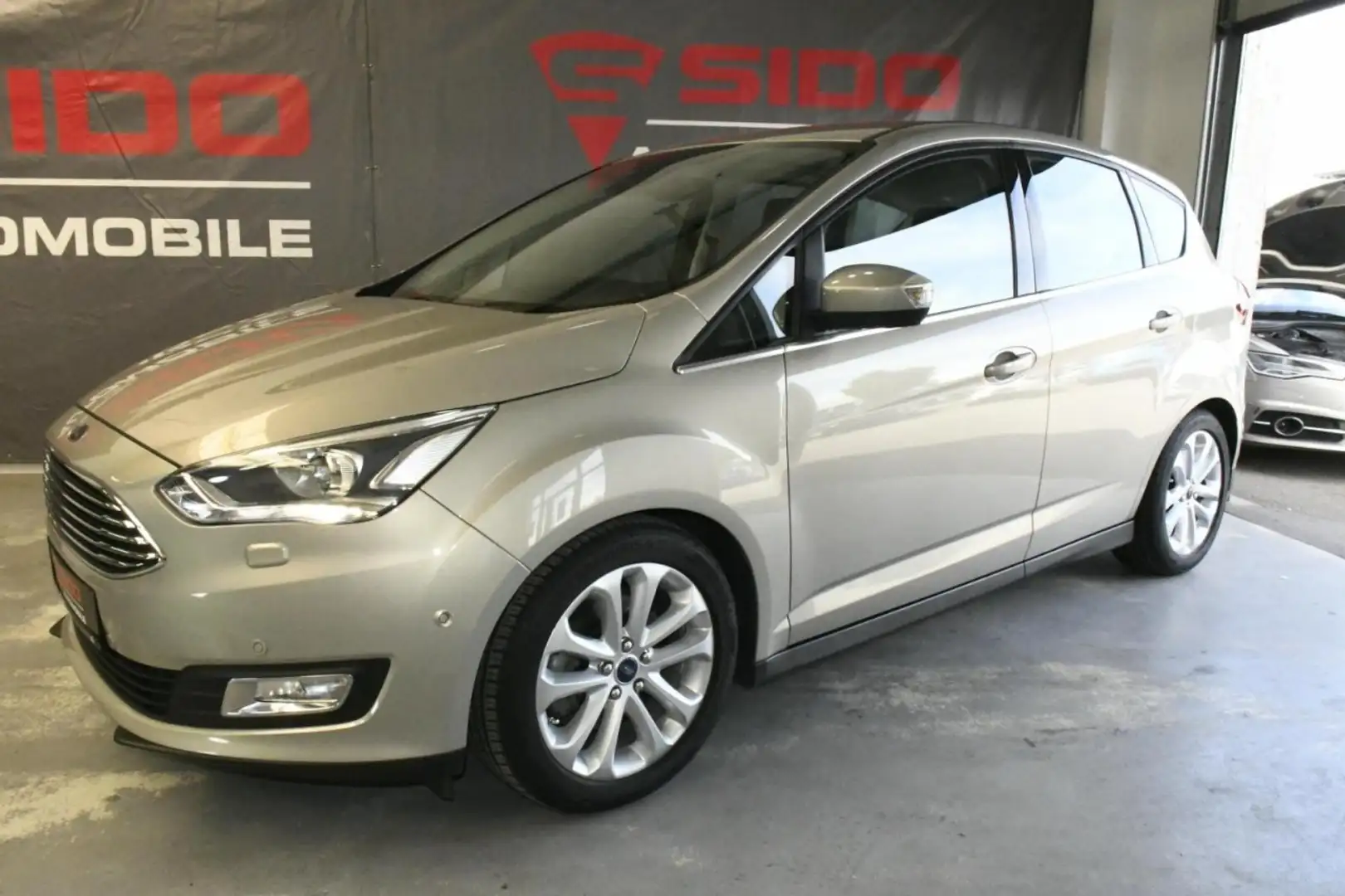 Ford C-Max 1.5 EcoB. Titani. B.XEN*NAV*CAM*KEY*BT*SHZ Klima Silber - 2