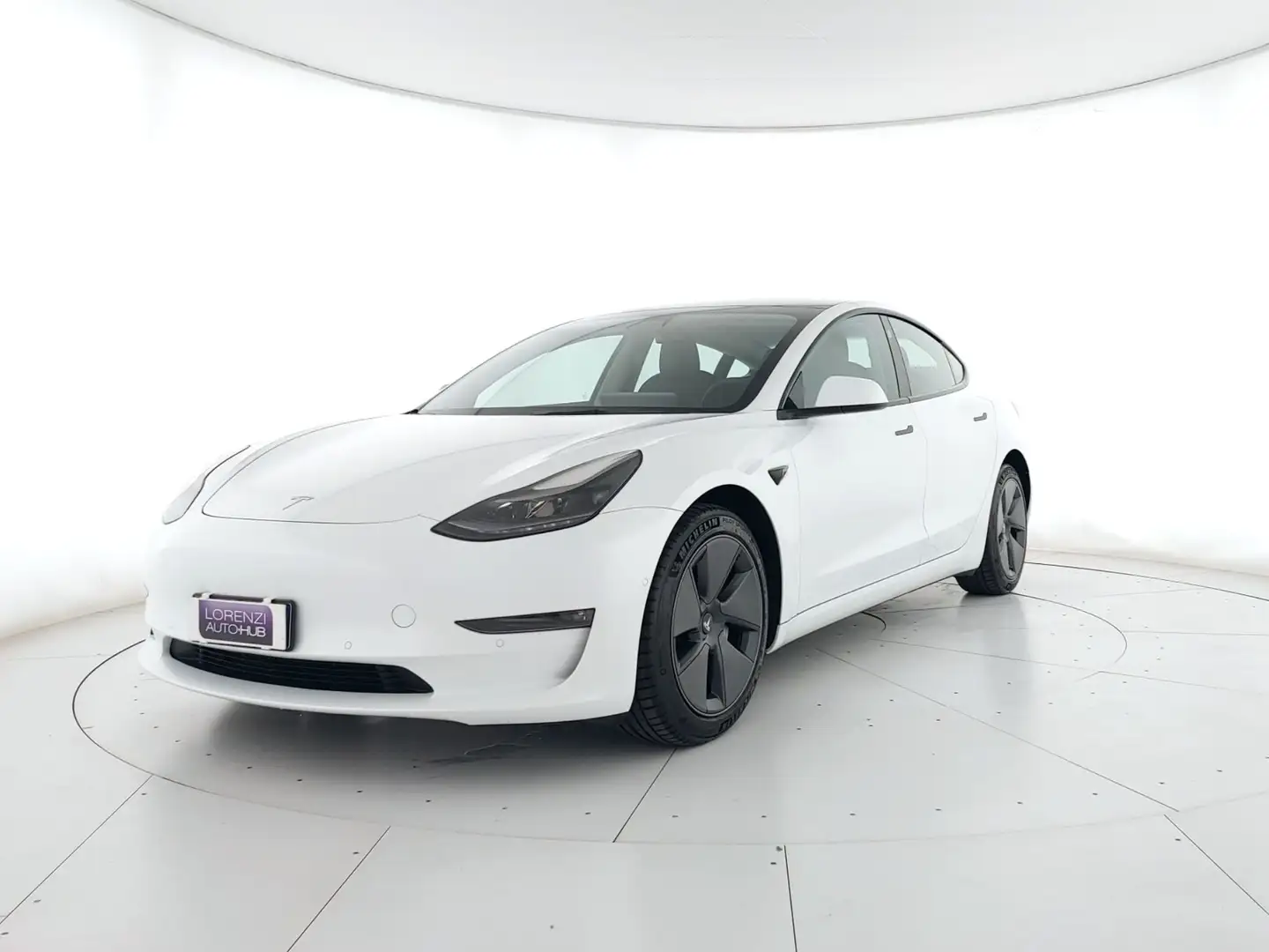 Tesla Model 3 Long Range Dual Motor awd PILOTA AUTOMATCO+PELLE+C Bianco - 2