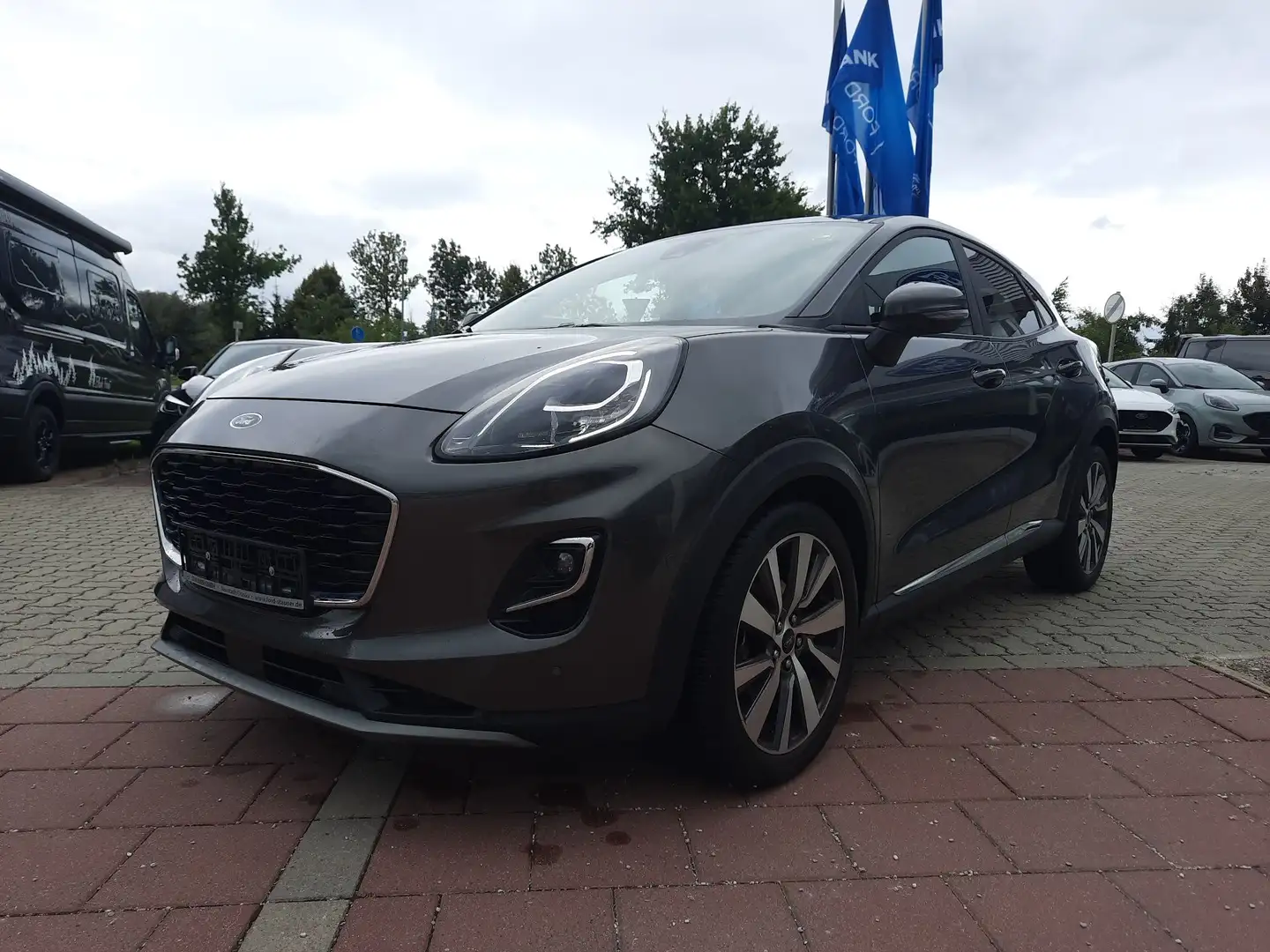 Ford Puma 1.0 EcoBoost Titanium X LED Kamera PDC Gris - 2