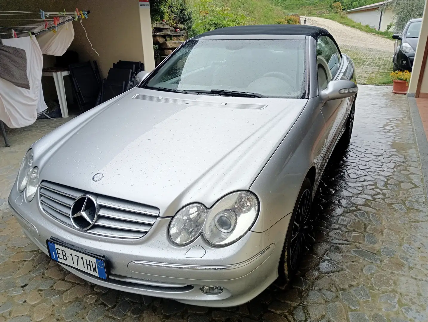 Mercedes-Benz CLK 200 CLK Cabrio 200 k tps Elegance Grigio - 1