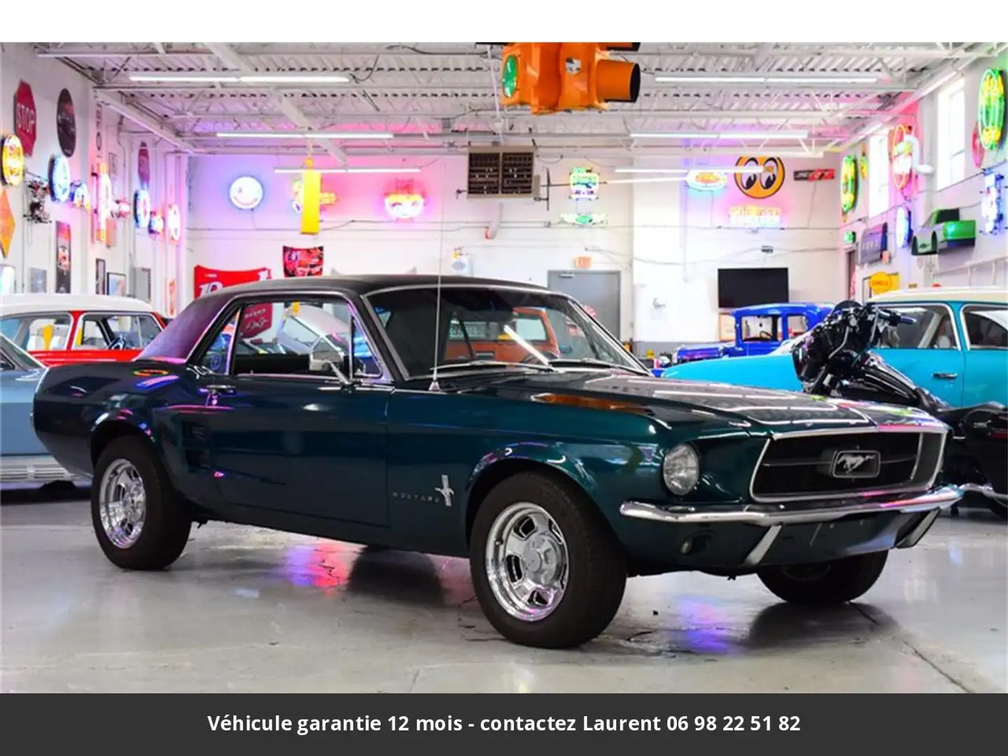Ford Mustang 289 V8 1967 Prix tout compris Bleu - 2