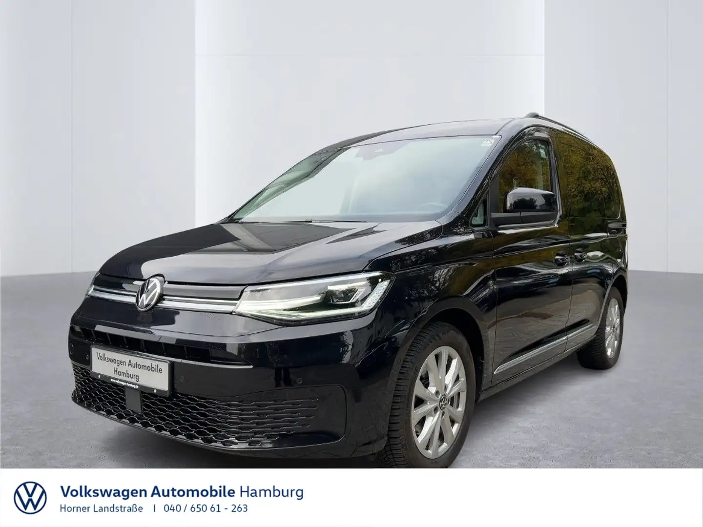 Volkswagen Caddy Style 1.5 TSI DSG Navi Einparkhilfe Klima Noir - 1
