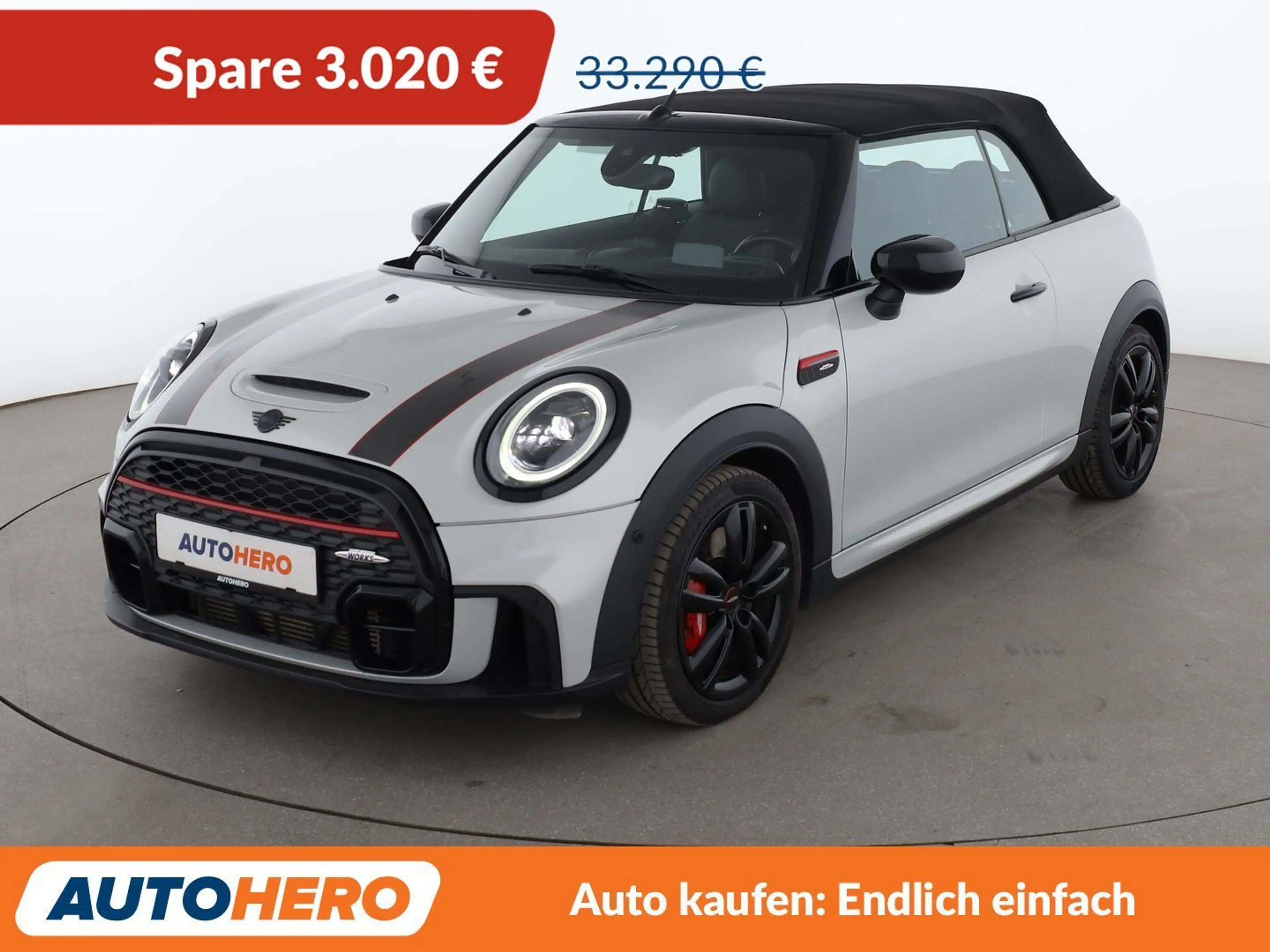 MINI John Cooper Works Cabrio John Cooper Works Aut.*NAVI*HEAD-UP*LED*ACC*CAM*