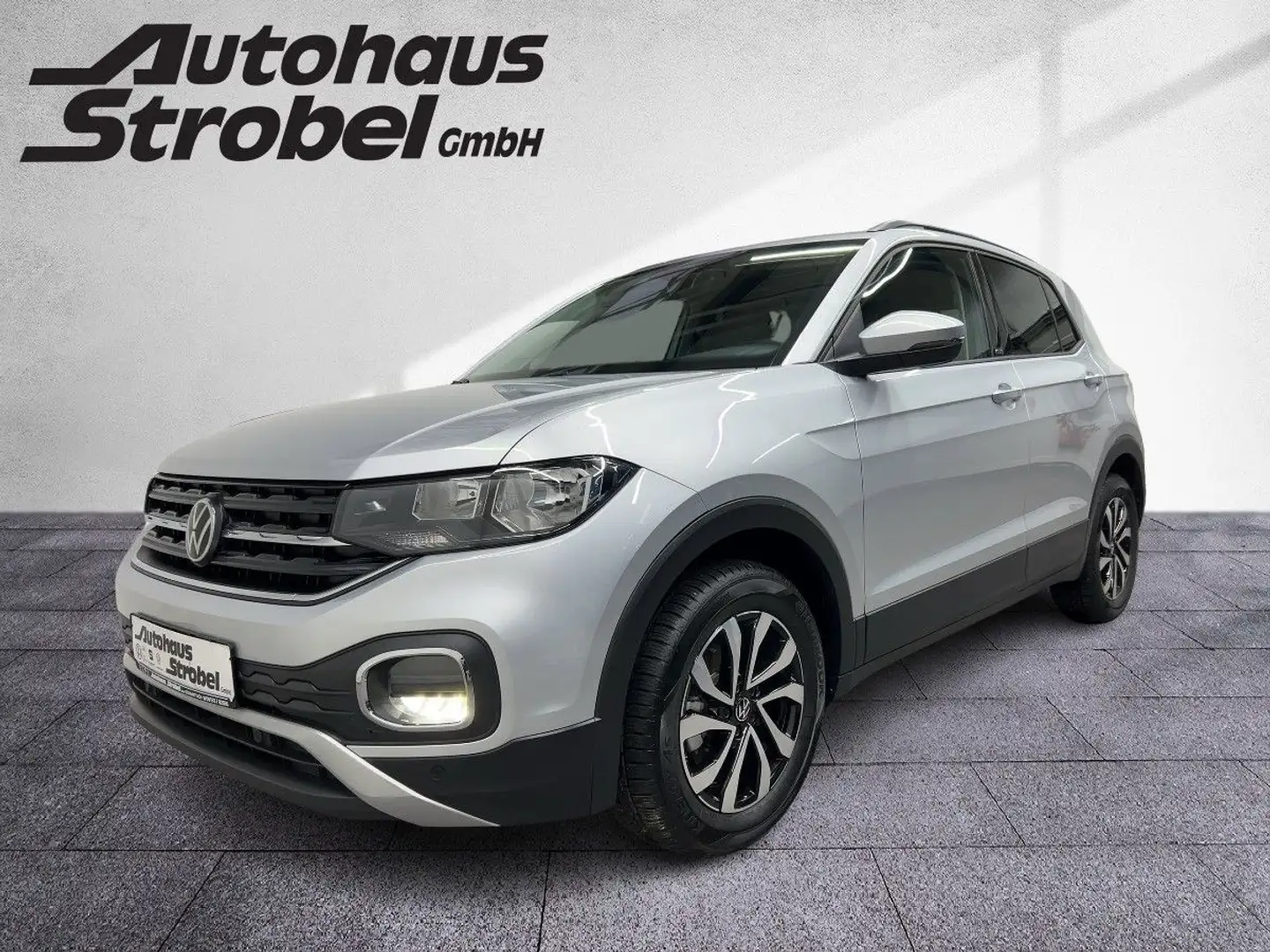 Volkswagen T-Cross 1.0 TSI DSG "ACTIVE" ab 3,99% ACC Navi E Silber - 2