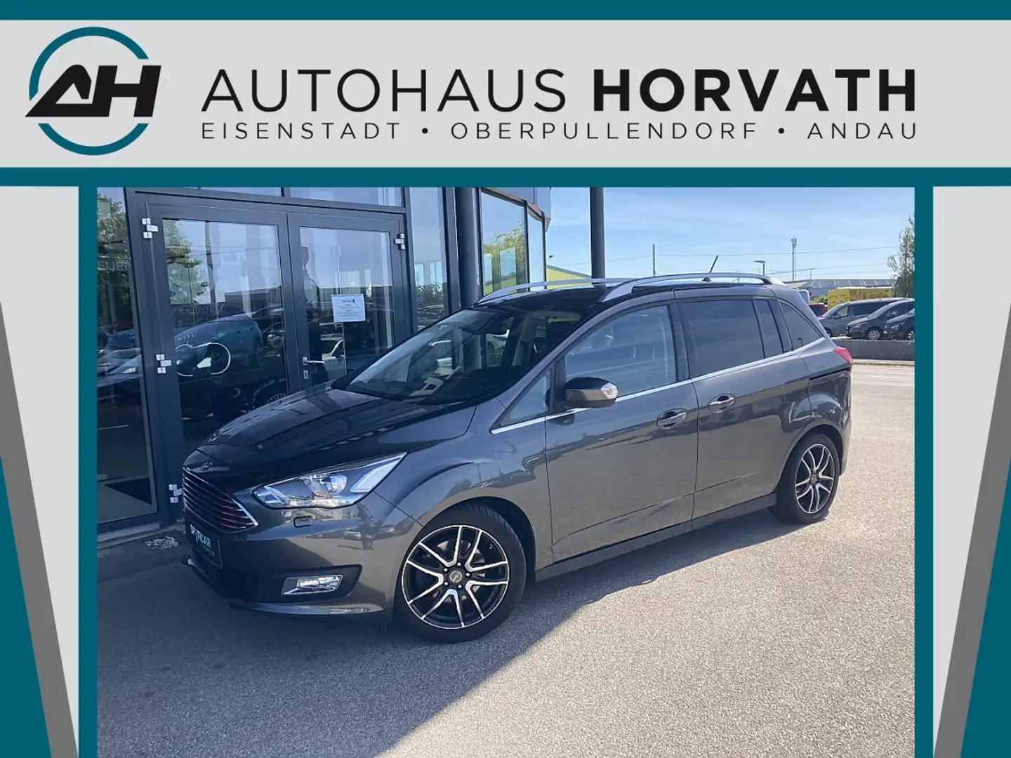 Ford Grand C-Max Grand C-MAX Titanium X 1,5 EcoBoost S/S Aut. Grau - 1