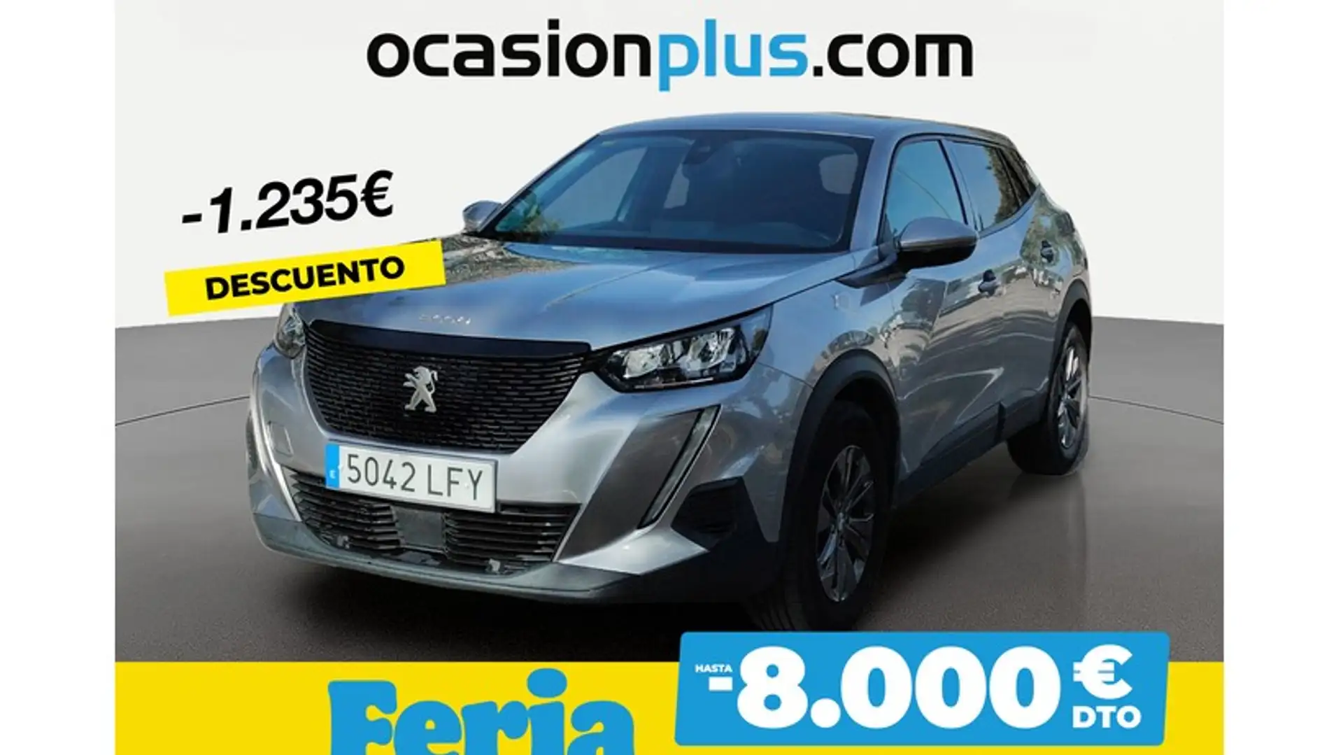 Peugeot 2008 1.5BlueHDi S&S Active 100 Gris - 1