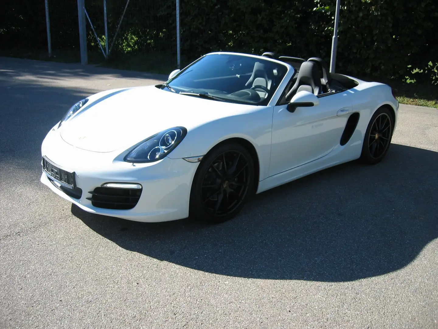 Porsche Boxster Black Edition Weiß - 1
