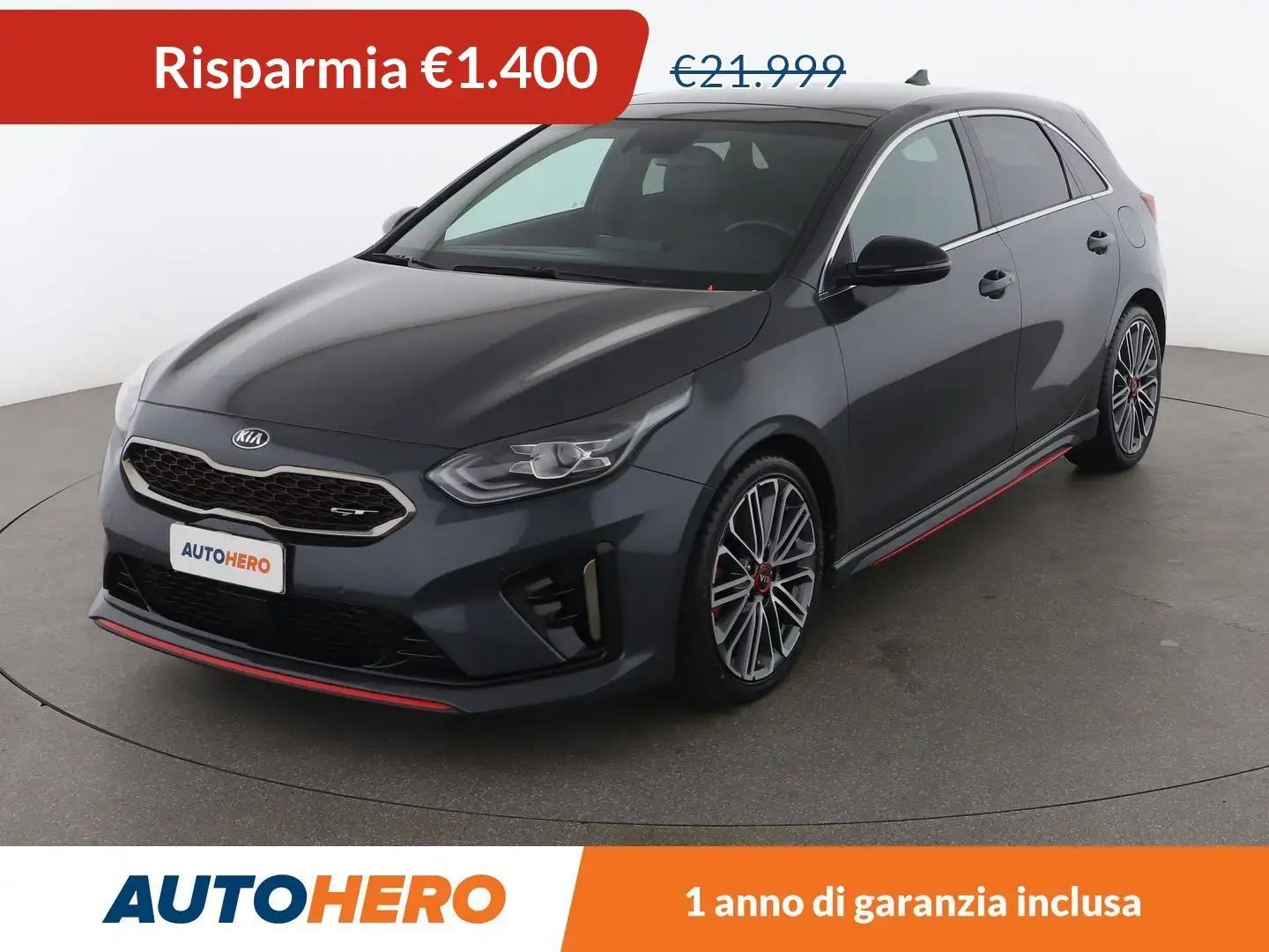 Kia Ceed / cee'd 1.6 TGDI GT 204 CV DCT Grigio - 1
