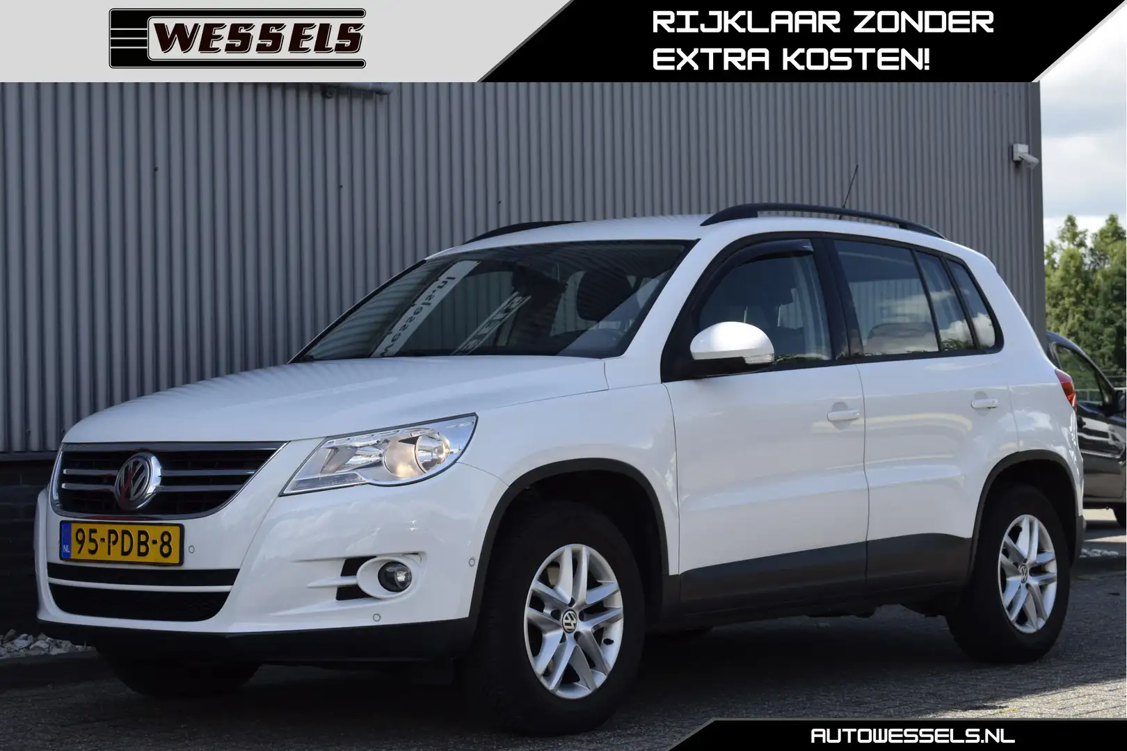Volkswagen Tiguan 1.4 TSI Comfort&Design Cruise, Navi, Climate contr Wit - 1