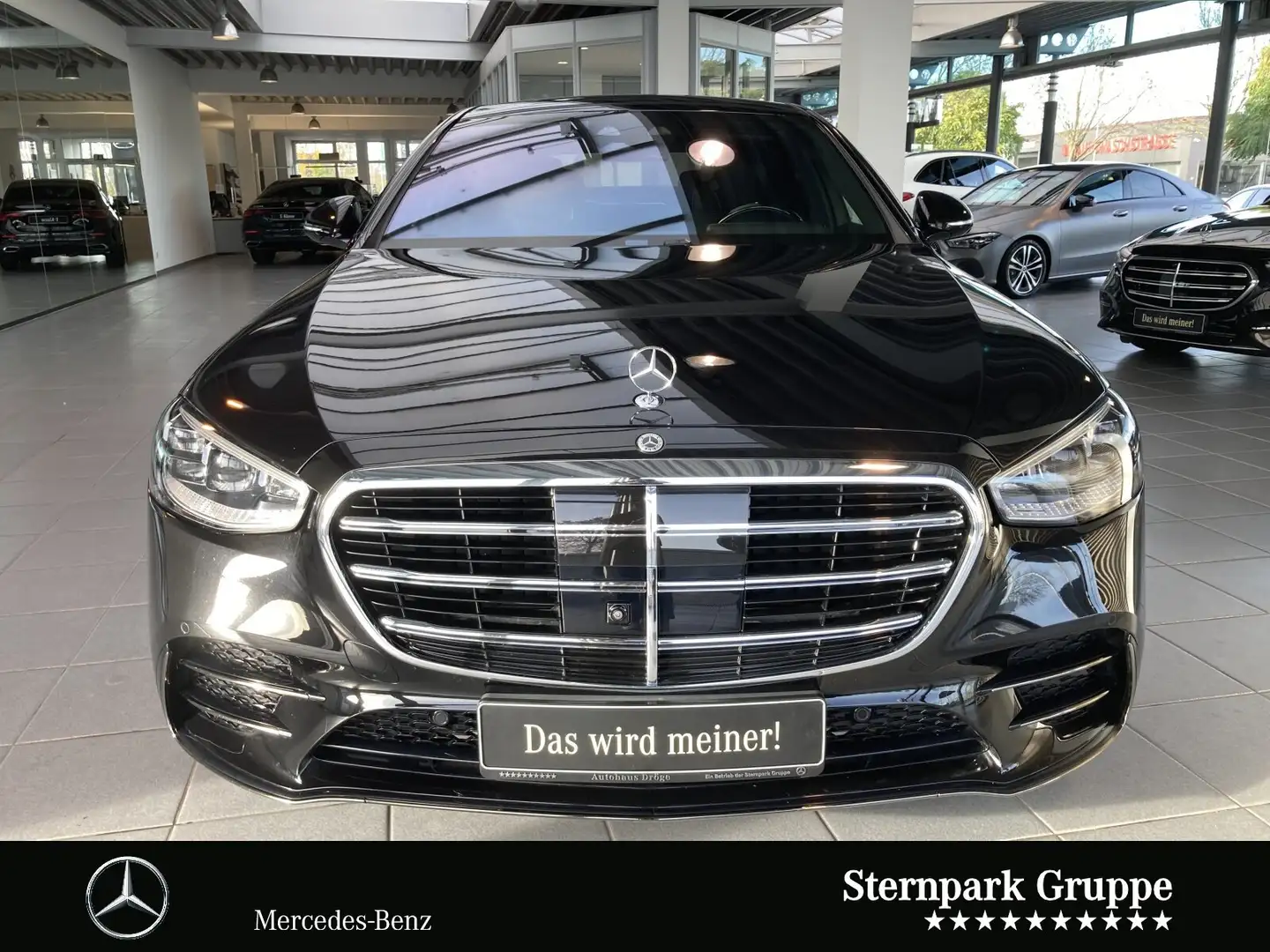 Mercedes-Benz S 500 S 500 L 4M AMG Exklusiv*Massage*HuD*TV*HAL*NP200 Schwarz - 2