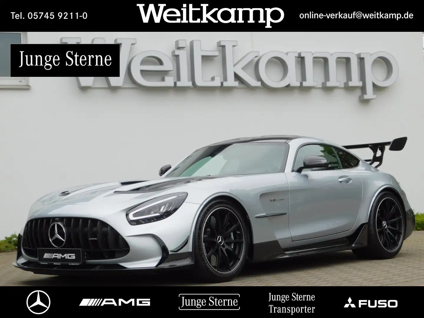 Mercedes-Benz AMG GT Mercedes-AMG GT BlackSeries Comand+Kamera+Carbon Argent - 1