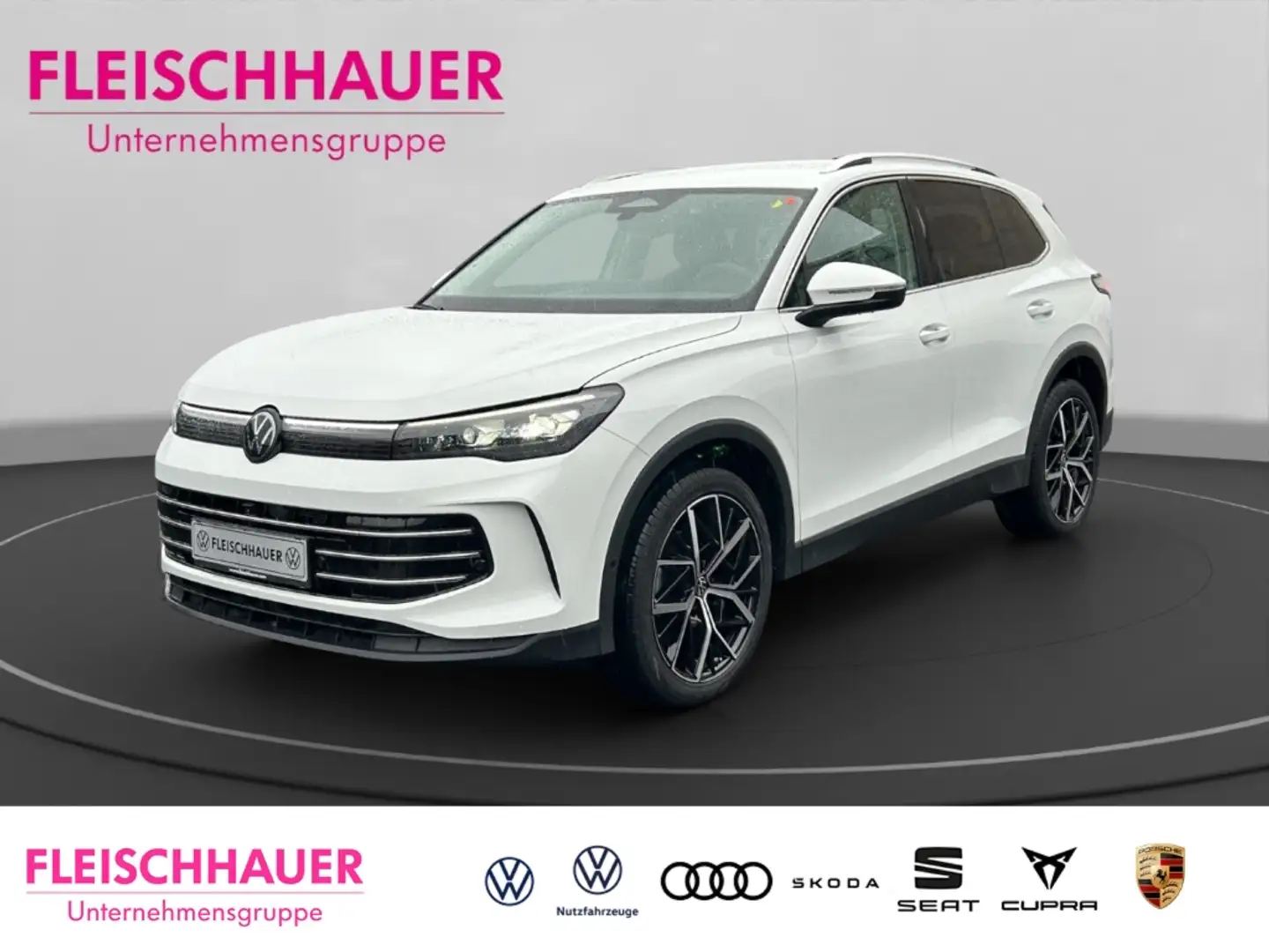 Volkswagen Tiguan 1.5 eTSI 110 Elegance DSG+SHZ+NAVI+AHK Weiß - 1