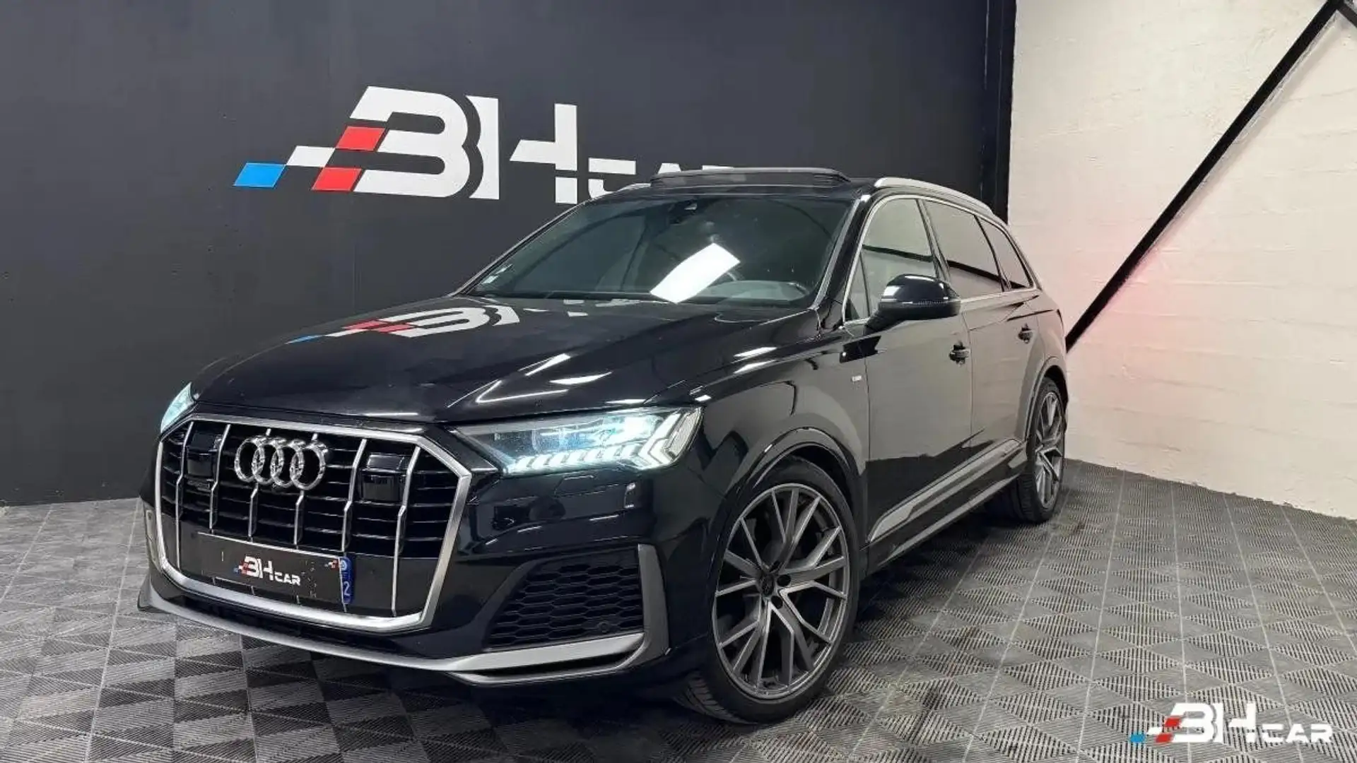 Audi Q7 3.0 50 TDI 285 S-LINE QUATTRO / 7 Places / Origine France Noir - 1