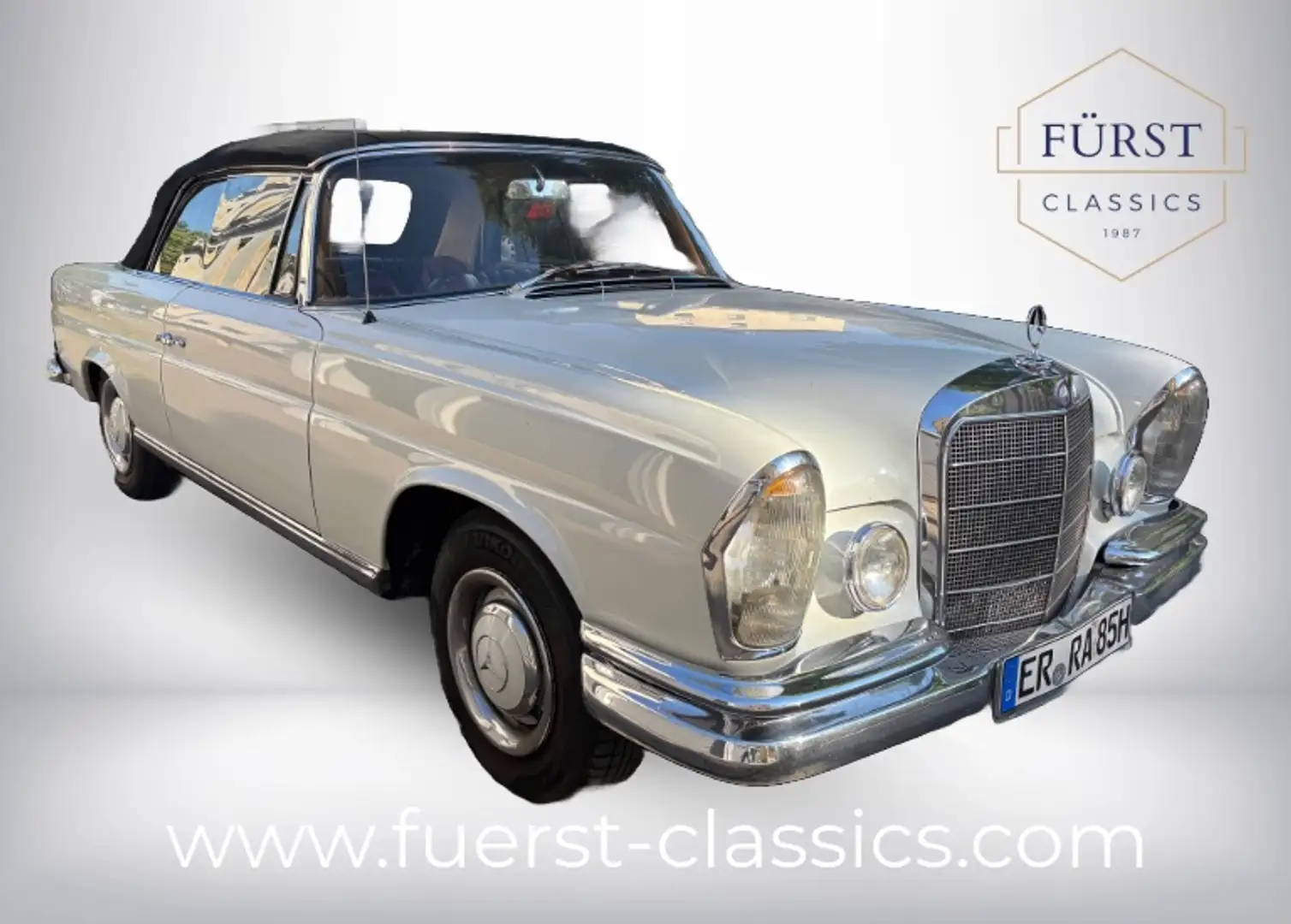 Mercedes-Benz S 250 SE / C W111 Cabriolet Hochkühler Weiß - 1