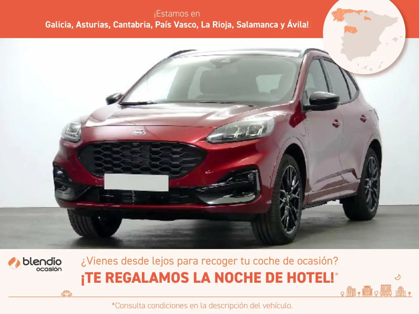 Ford Kuga 2.5 PHEV ST-LINE X AUTO 225 5P Rouge - 1