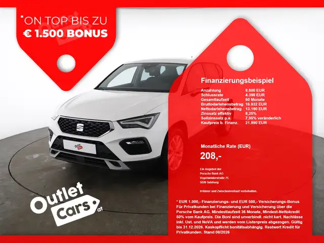 SEAT Ateca 2.0 TDI Xperience ASSIST+AHK+LED+RADAR+RFK
