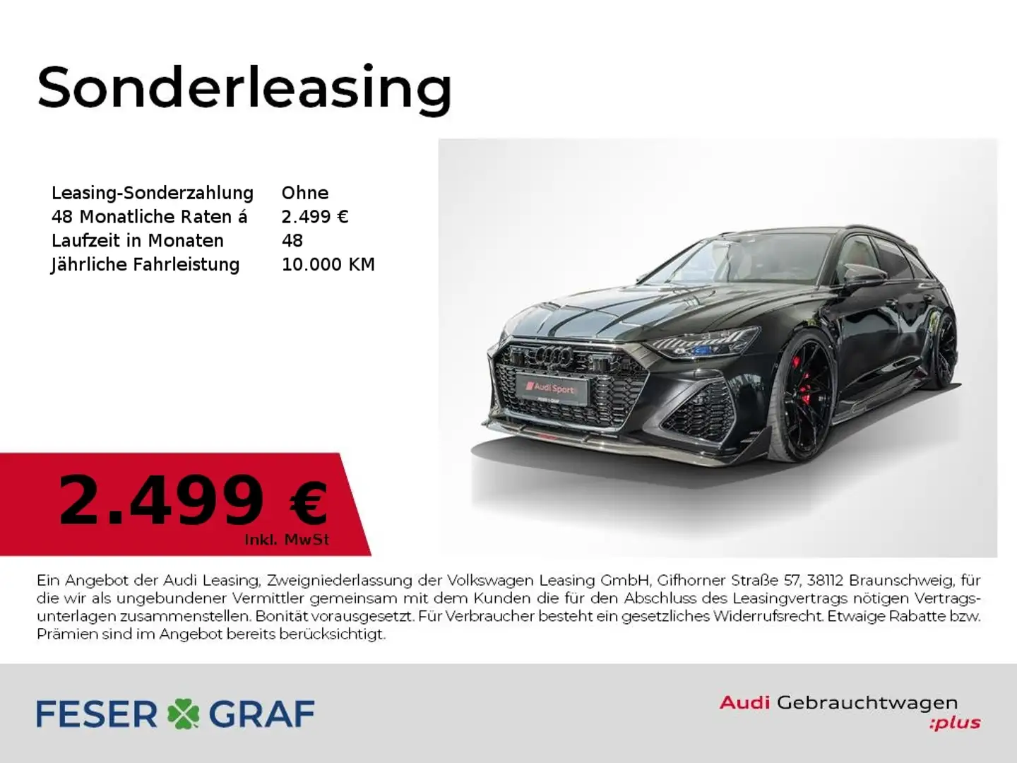Audi RS6 Avant ABT Legacy Edition / 1 of 200 Noir - 1