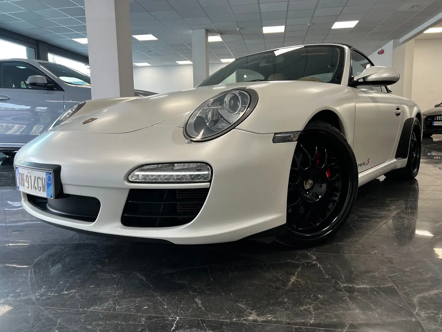 Porsche 997 Carrera S Cabriolet WRAP PERLATO / STORICO SERVICE Чорний - 1