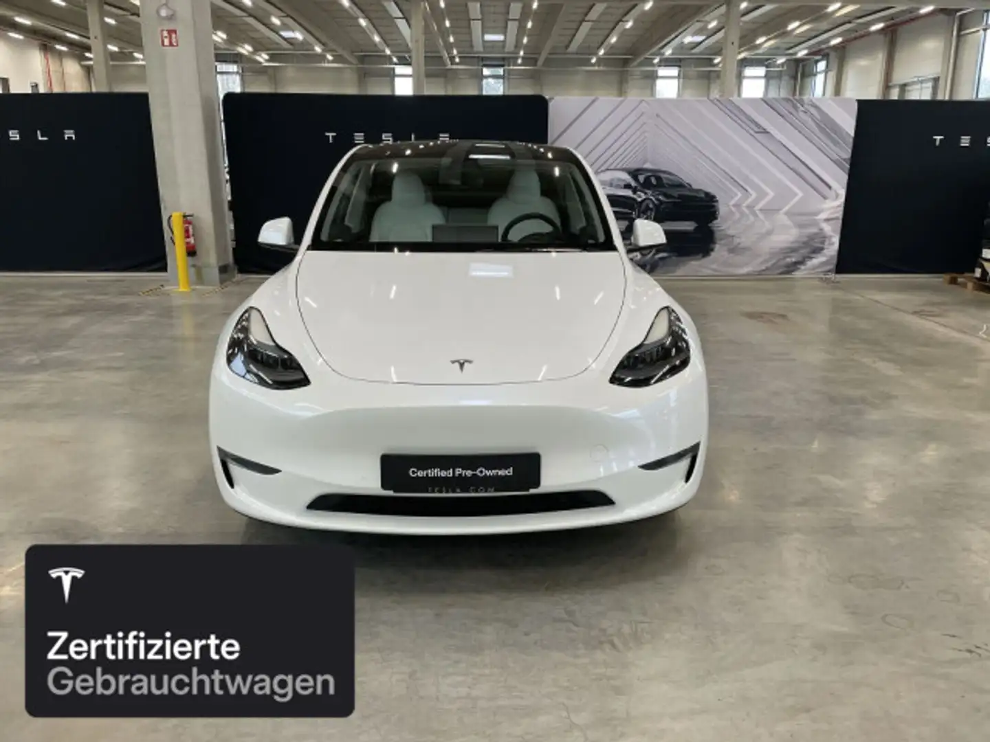Tesla Model Y Long Range AWD Blanc - 2