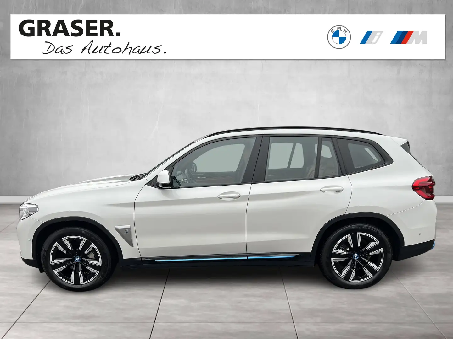 BMW iX3 Gestiksteuerung Head-Up HK HiFi DAB LED Shz Blanc - 2